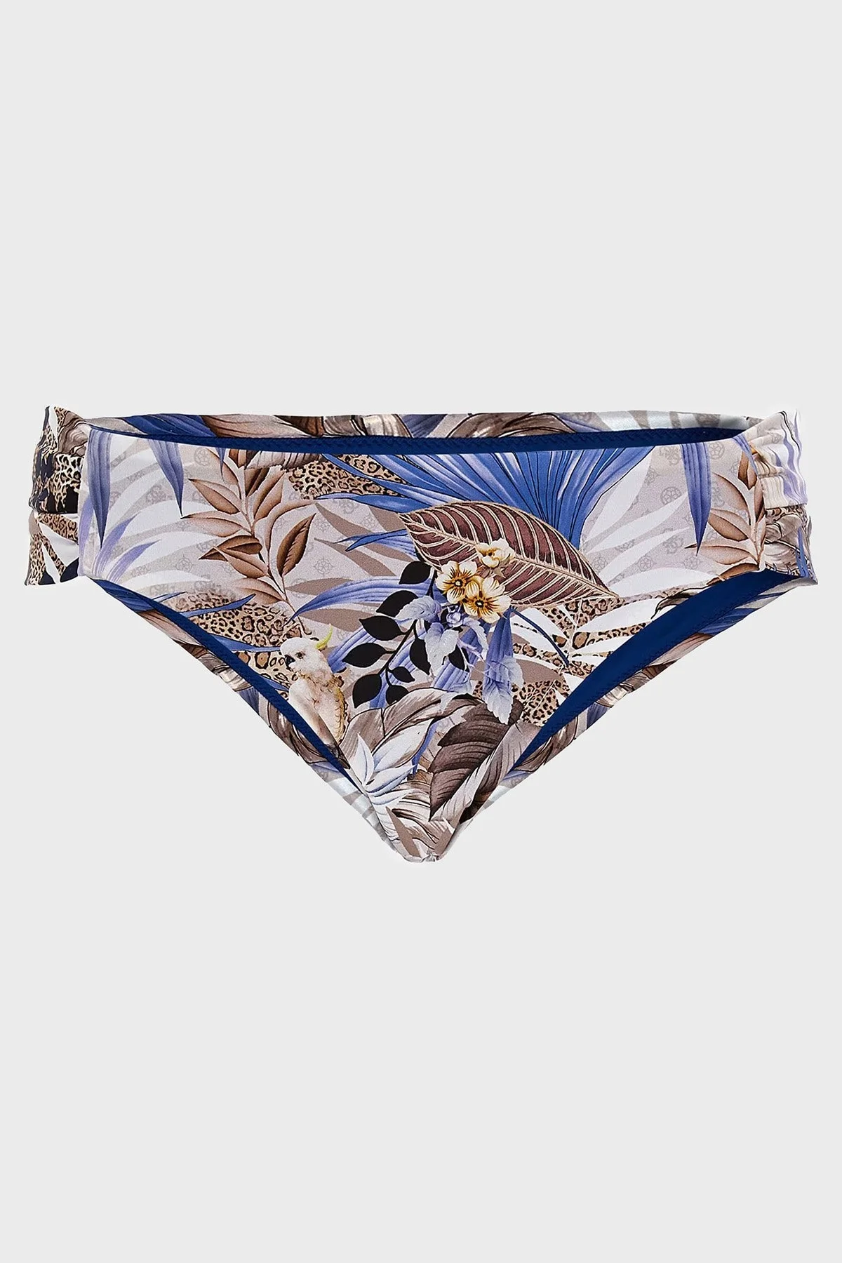 Guess Desenli Brief Bayan Bikini Altı E3GO14MC04R P7FM MAVİ - 3