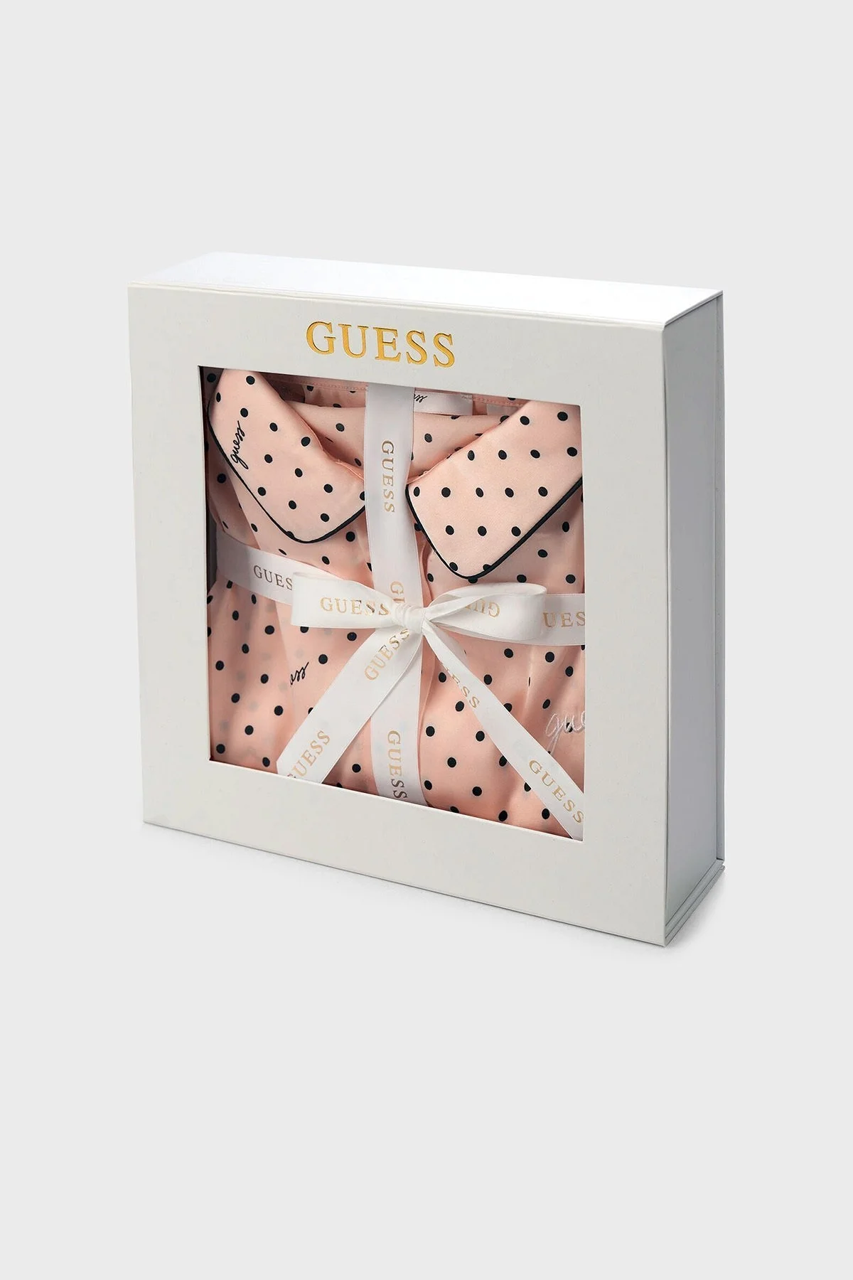 Guess Desenli Streç Comfort Fit Yüksek Bel Bol Paça O4BX16WEFC2 Bayan Pijama Takımı O4BX16 WEFC2 P6DQ PEMBE - 14