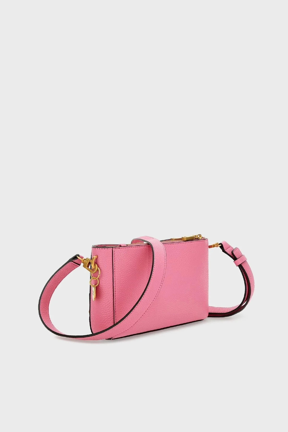 Guess Didi Logolu Ayarlanabilir ve Çıkarılabilir Omuz Askılı Bayan Çanta HWBA8744720 WAT PEMBE - 2