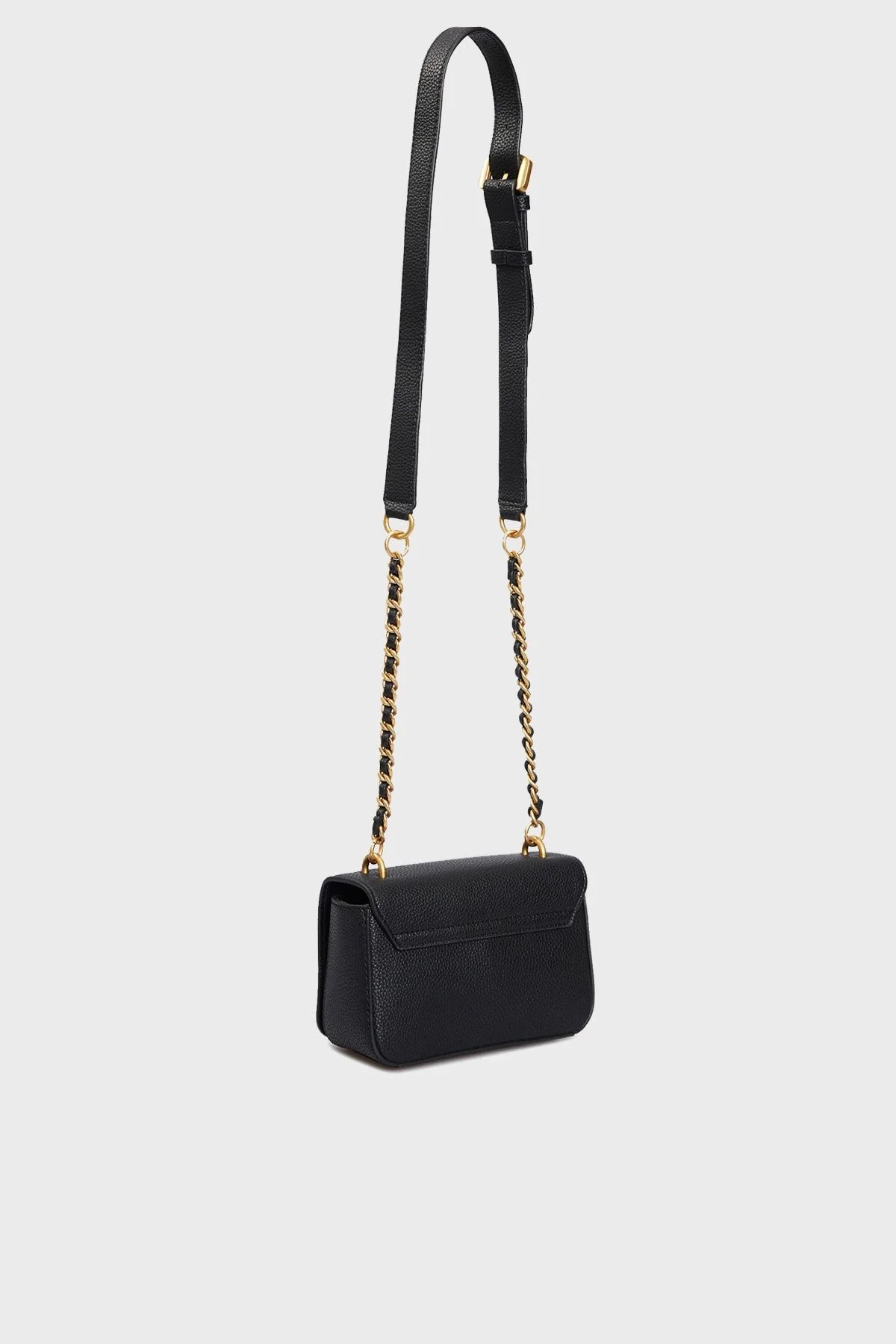 Guess Didi Logolu Ayarlanabilir Zincir Askılı Bayan Çanta HWBA8744780 BLA SİYAH - 4