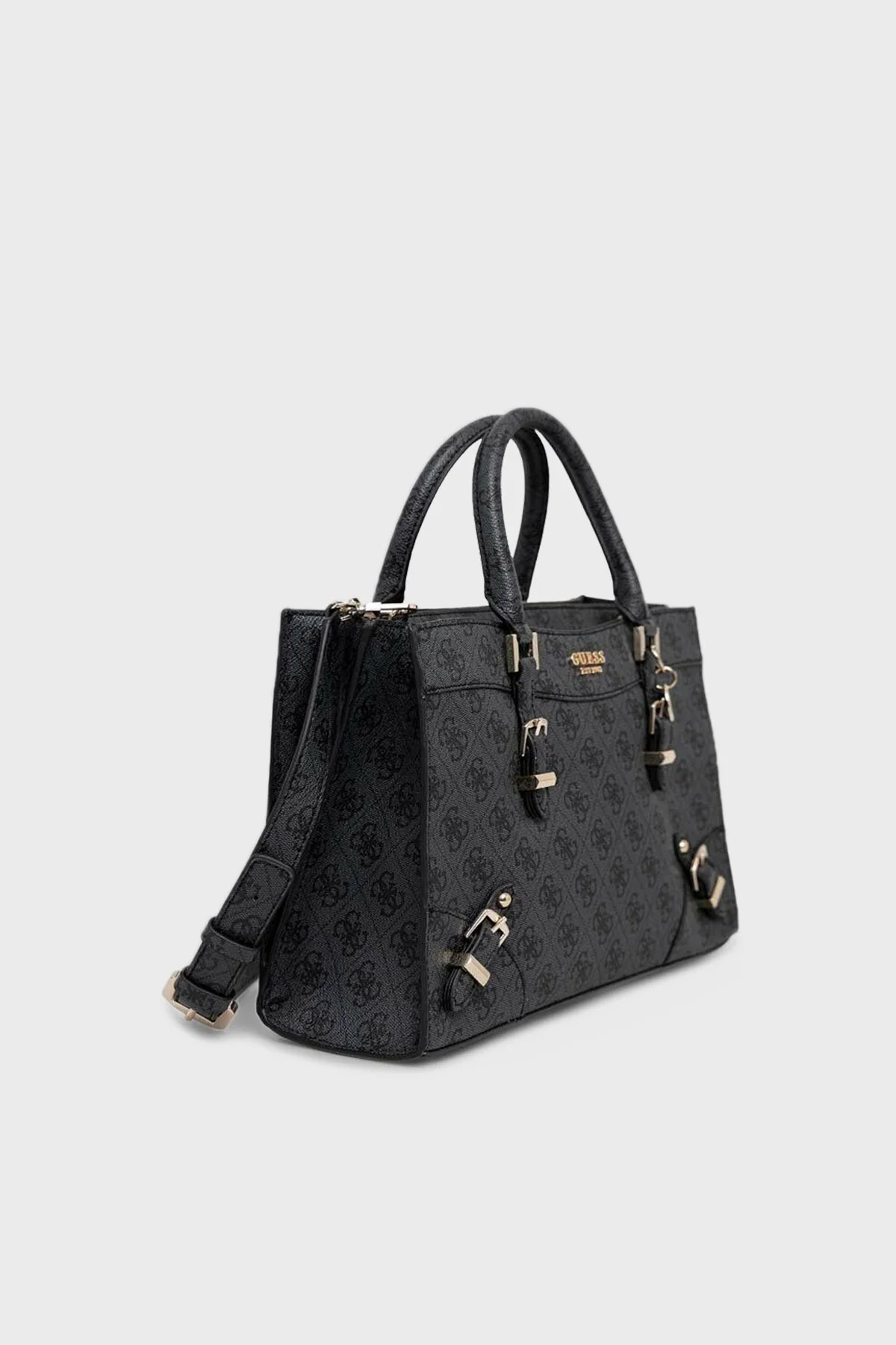 Guess Didi Logolu Çıkarılabilir Uzatma Askılı Bayan Çanta HWSG8744060 CLO ANTRASİT - 3