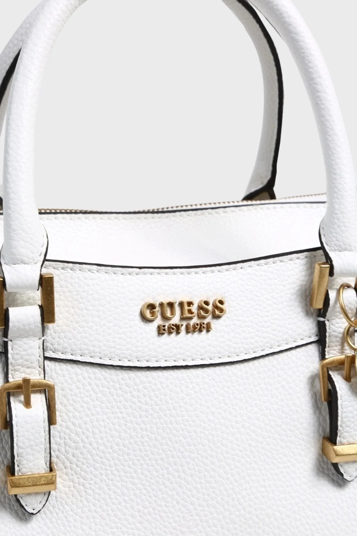 Guess Didi Logolu Çıkartılabilir Uzatma Askılı Bayan Çanta HWBA8744060 WHI BEYAZ - 5