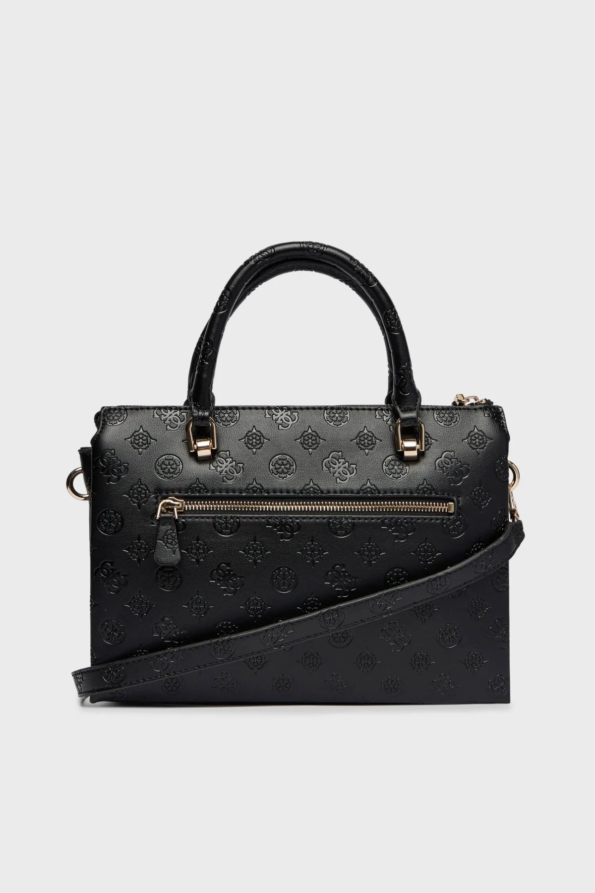 Guess Dita 4G Logolu Çıkarılabilir Askılı HWPD7602060 Bayan Çanta HWPD76 02060 BLO SİYAH - 3