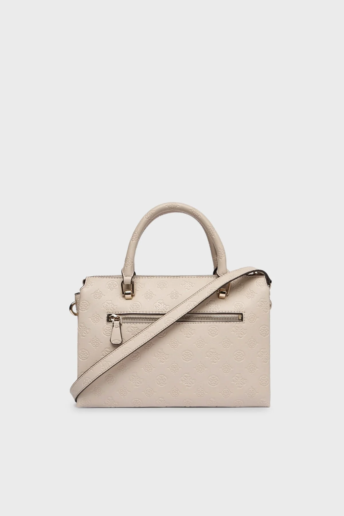 Guess Dita 4G Logolu Çıkarılabilir Askılı HWPD7602060 Bayan Çanta HWPD76 02060 LUG KREM - 3