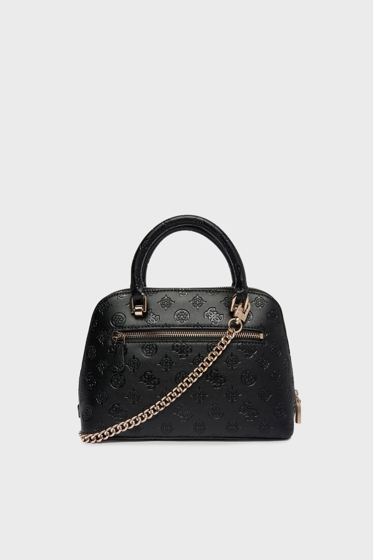 Guess Dita 4G Logolu Çıkarılabilir Zincir Askılı HWPD7602050 Bayan Çanta HWPD76 02050 BLO SİYAH - 3