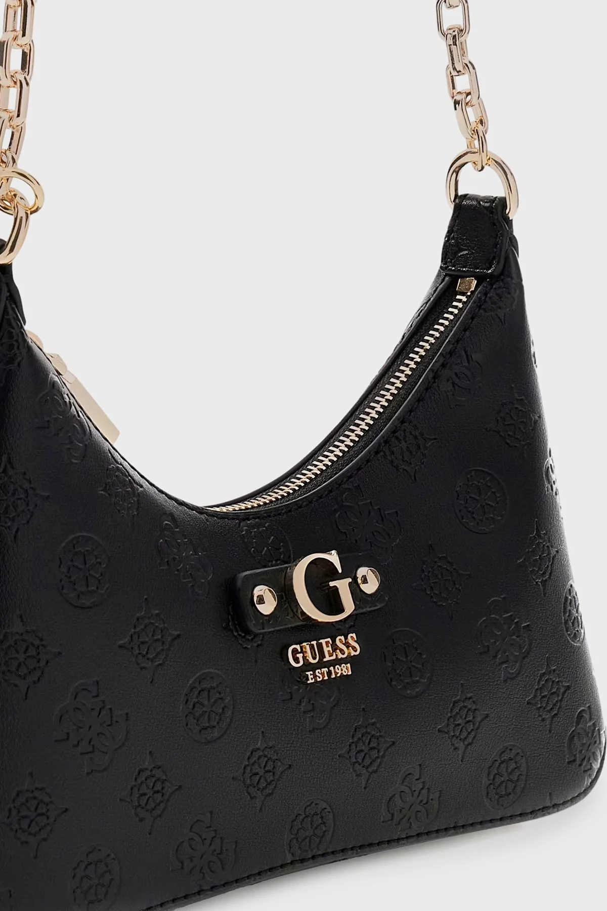 Guess Dita 4G Logolu Omuz Askılı HWPD7602180 Bayan Çanta HWPD76 02180 BLO SİYAH - 5