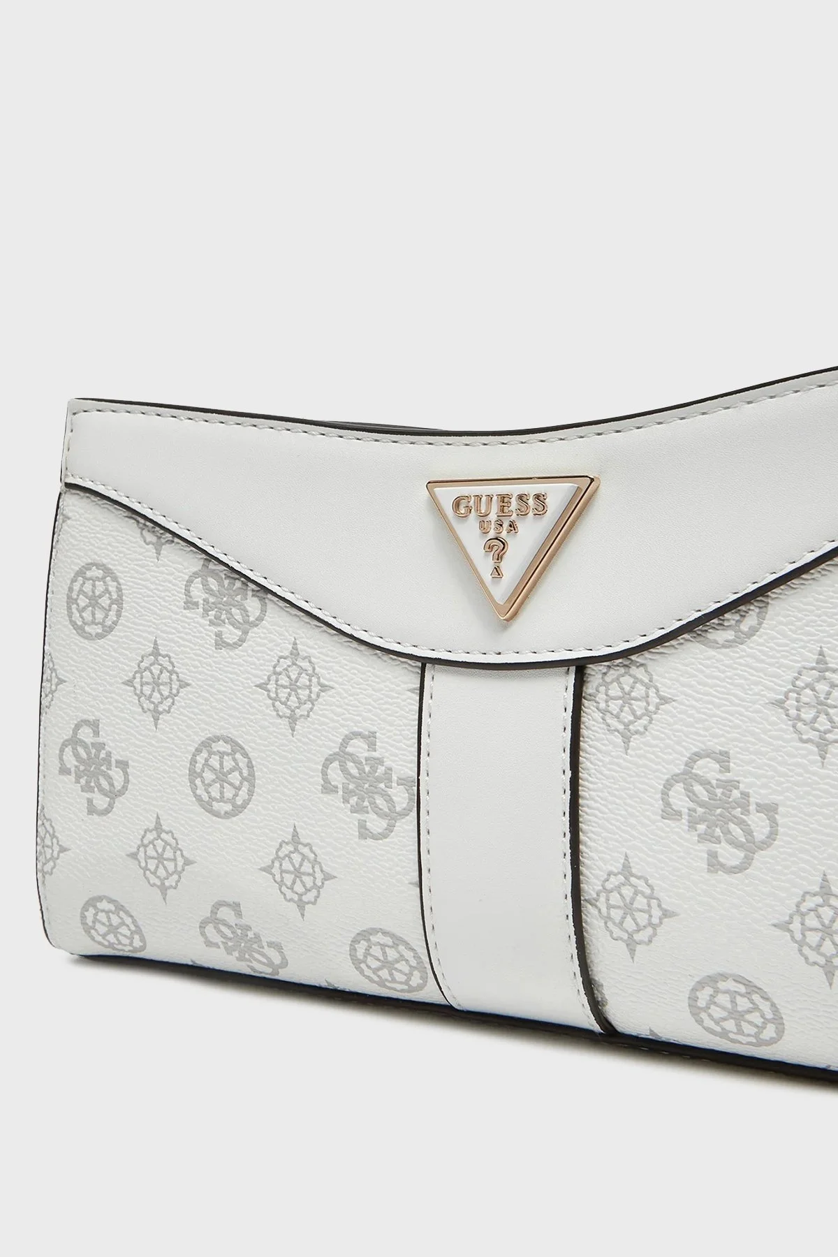 Guess Dorys 4G Logolu Ayarlanabilir Askılı HWPG9521120 Bayan Çanta HWPG95 21120 WLO BEYAZ - 10