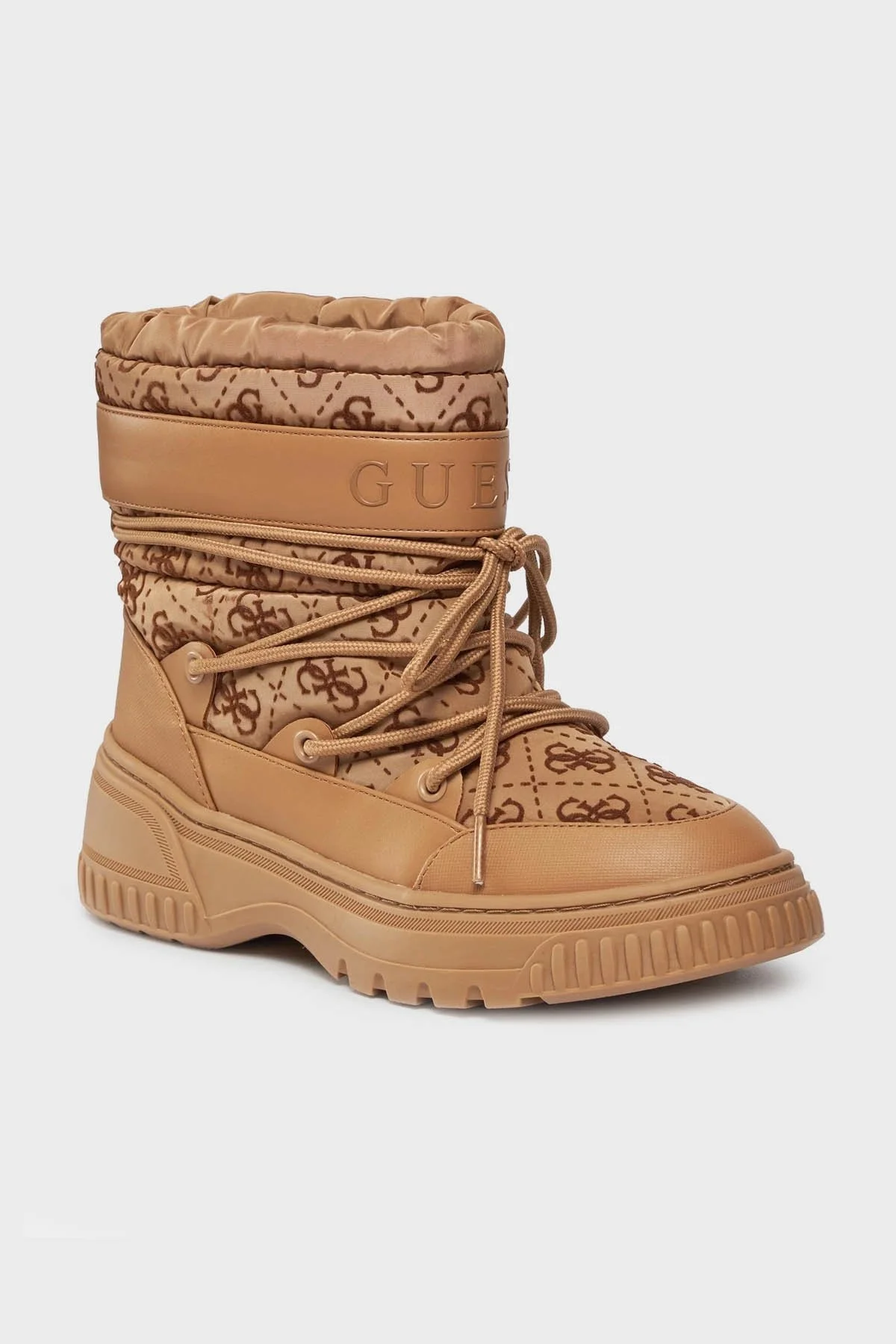 Guess Drera Logolu Bayan Bot FL8DRA FAL10 BEIBR KAHVE - 2