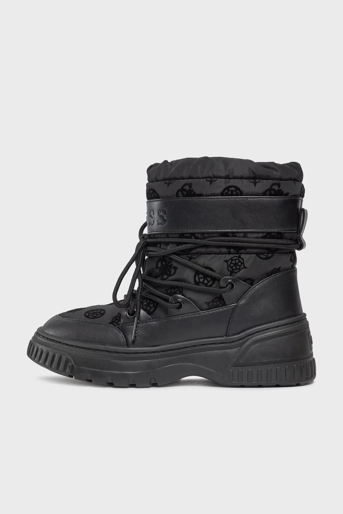 Guess Drera Logolu Bayan Bot FL8DRA FAL10 BLACK SİYAH - 4