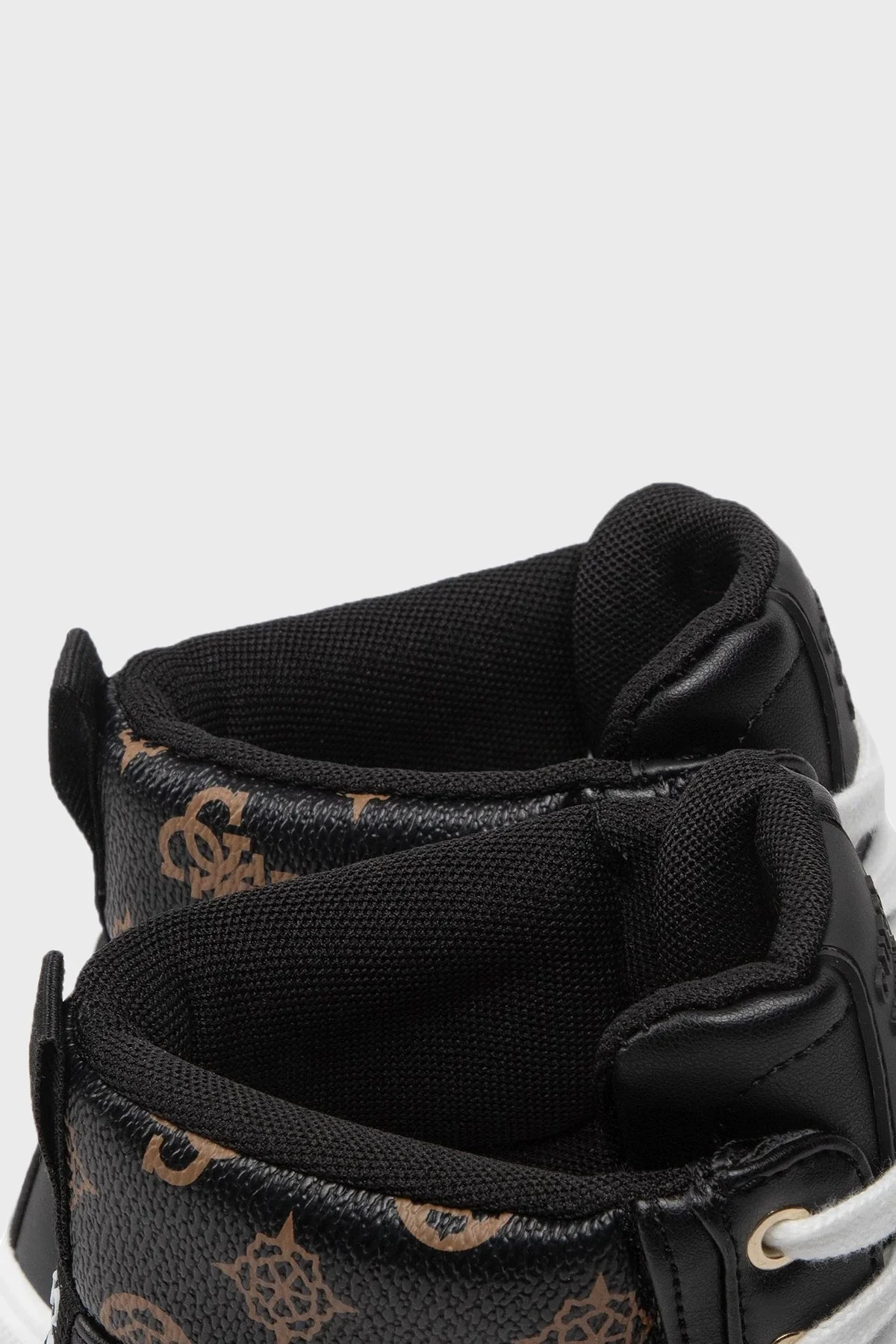 Guess Earla2 Bilekli Bayan Ayakkabı FL8EA2 SMA12 BLKBR SİYAH-KAHVE - 4