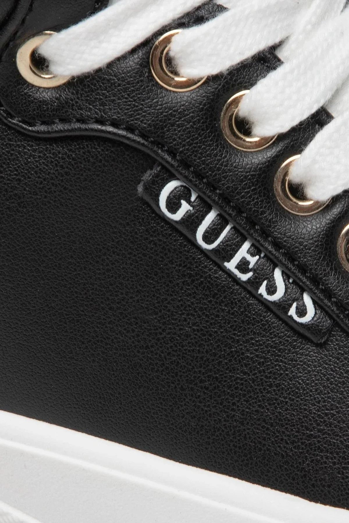 Guess Earla2 Bilekli Bayan Ayakkabı FL8EA2 SMA12 BLKBR SİYAH-KAHVE - 5