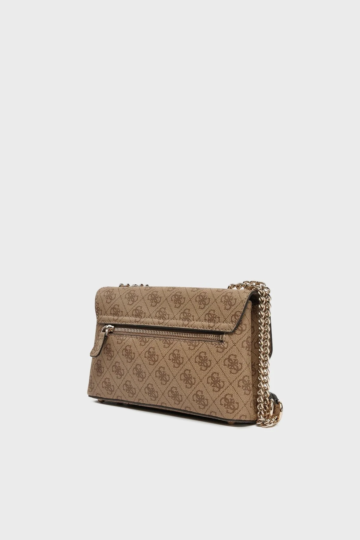 Guess Eco 4G Logo Baskılı Ayarlanabilir Zincir Askılı HWESG951020 Bayan Çanta HWESG9 51020 LTL KAHVE - 6