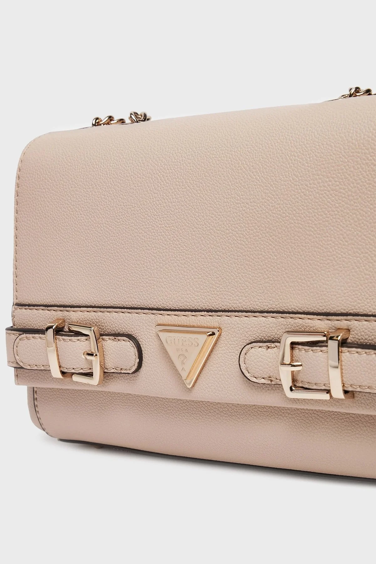 Guess Eco Ali Logolu Ayarlanabilir Zincir Askılı HWEBG951121 Bayan Çanta HWEBG9 51121 ALM PUDRA - 8