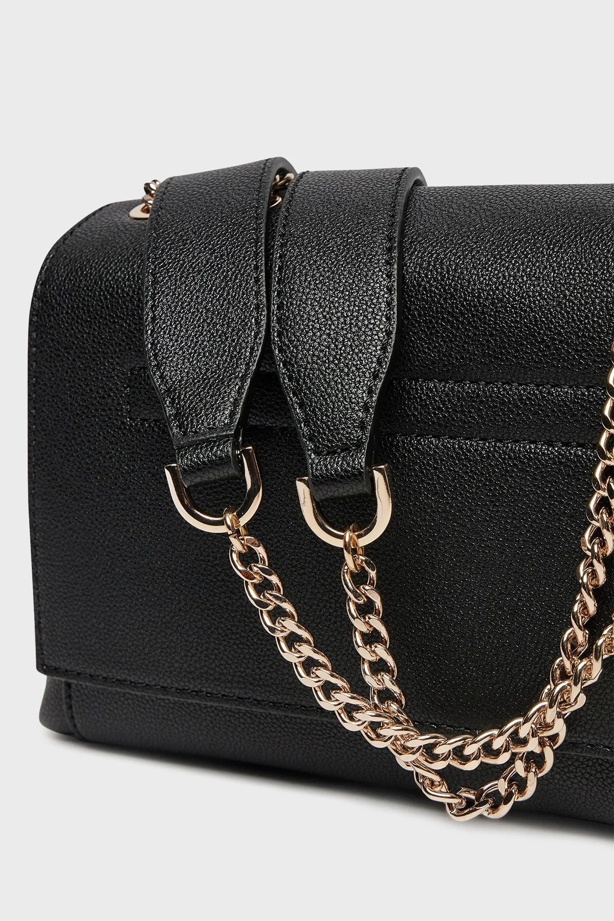 Guess Eco Ali Logolu Ayarlanabilir Zincir Askılı HWEBG951121 Bayan Çanta HWEBG9 51121 BLA SİYAH - 11