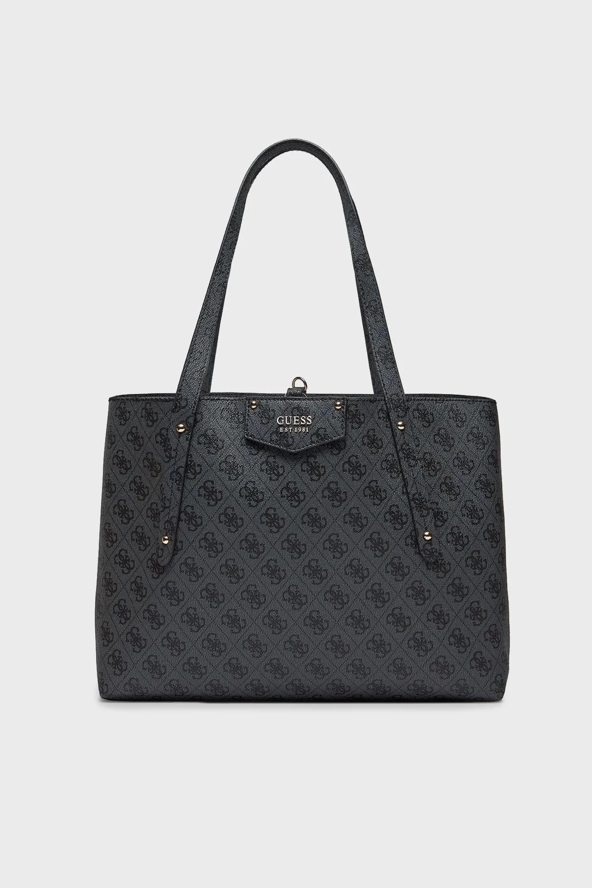 Guess Eco Brenton 4G Logolu HWEBG839023 Bayan Çanta HWEBG839023 CLO ANTRASİT - 4