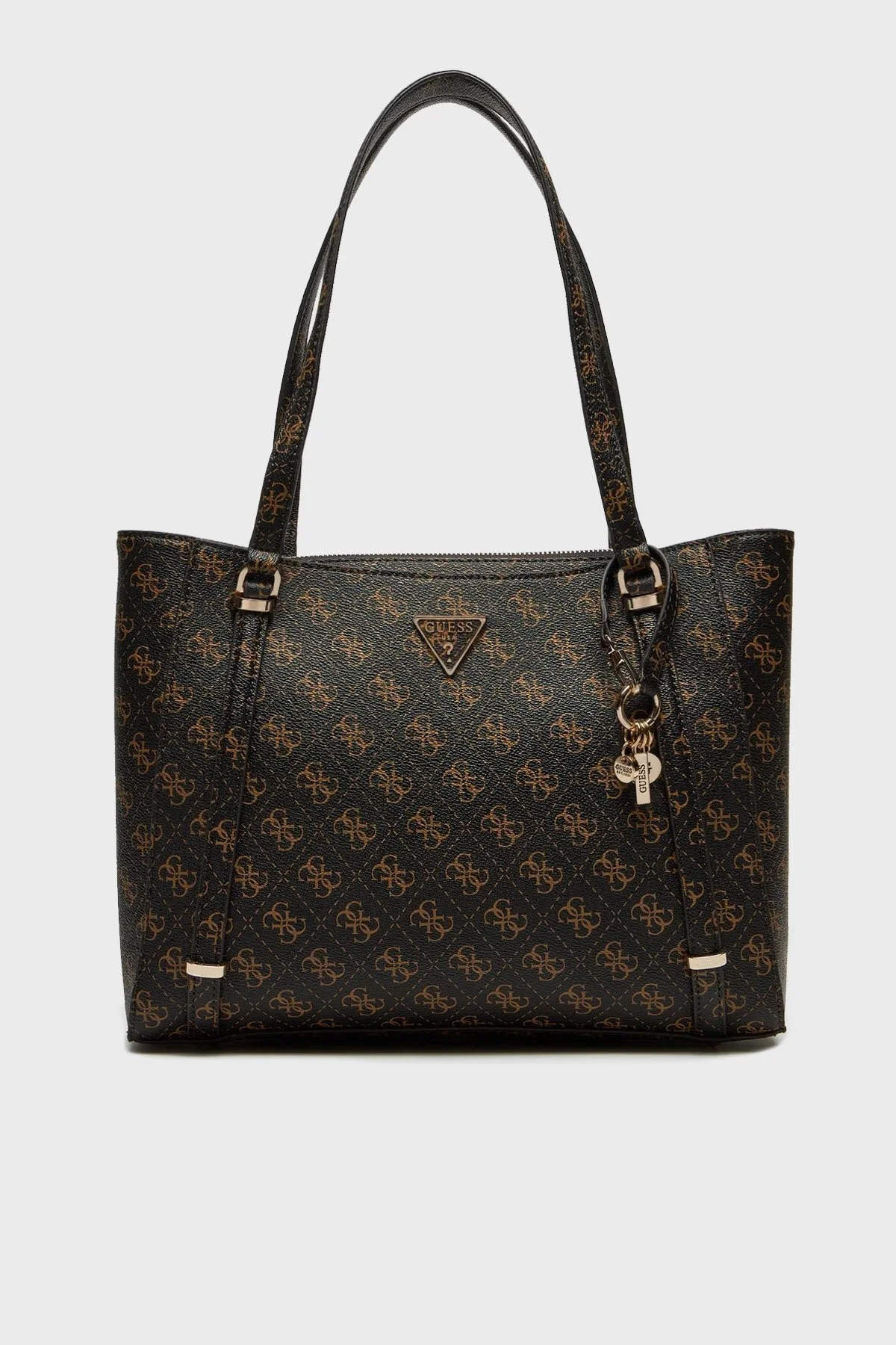 Guess Eco Erica 4G Logolu Büyük HWEQG951023 Bayan Çanta HWEQG9 51023 BNL KAHVE - 6