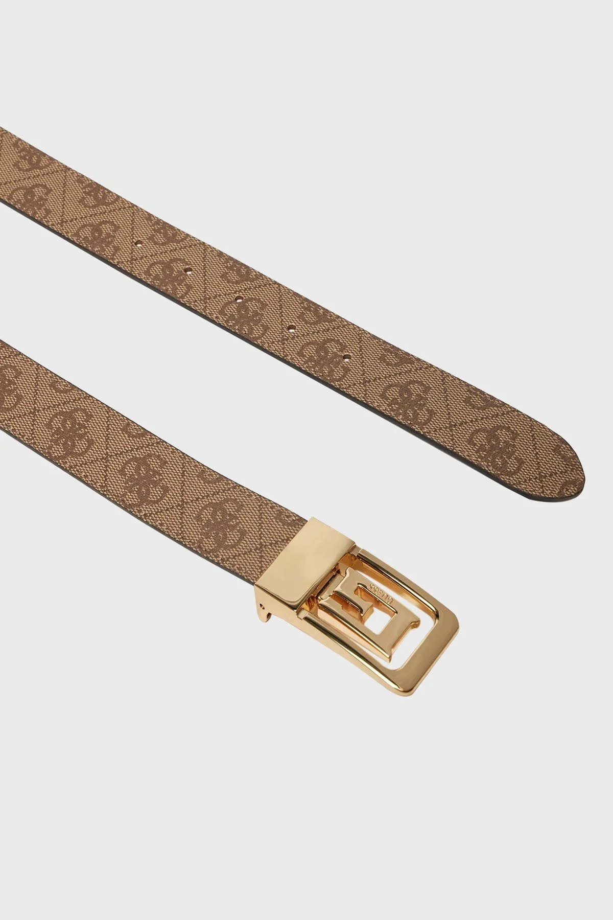 Guess Eco Erica 4G Logolu Çift Taraflı BW9207P5130 Bayan Kemer BW9207 P5130 LTL KAHVE - 7