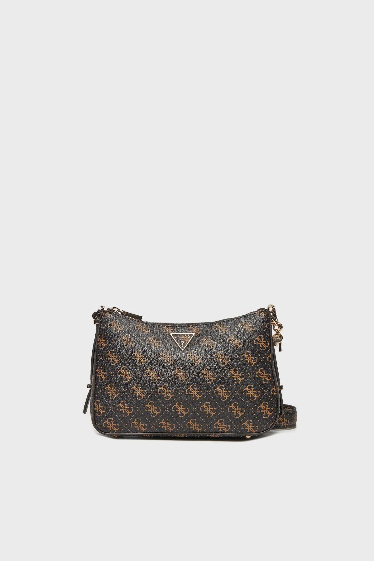 Guess Eco Erica 4G Logolu Çıkarılabilir Askılı HWEQG951018 Bayan Çanta HWEQG9 51018 BNL KAHVE - 6