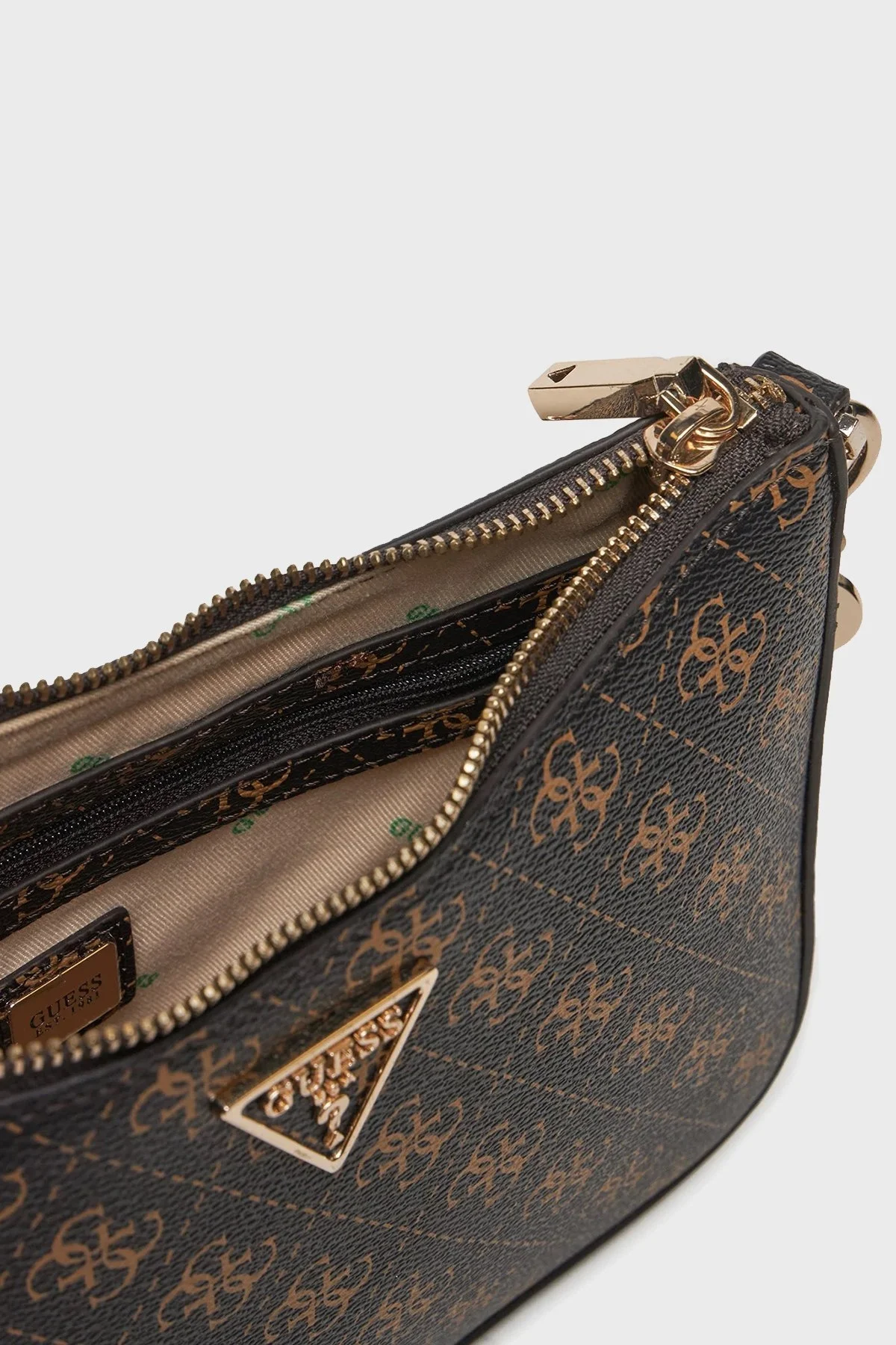 Guess Eco Erica 4G Logolu Çıkarılabilir Askılı HWEQG951018 Bayan Çanta HWEQG9 51018 BNL KAHVE - 10