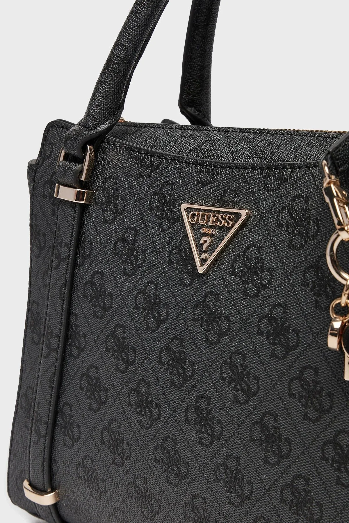 Guess Eco Erica Ayarlanabilir Omuz Askılı 4G Logolu HWESG951006 Bayan Çanta HWESG951006 CLO ANTRASİT - 4