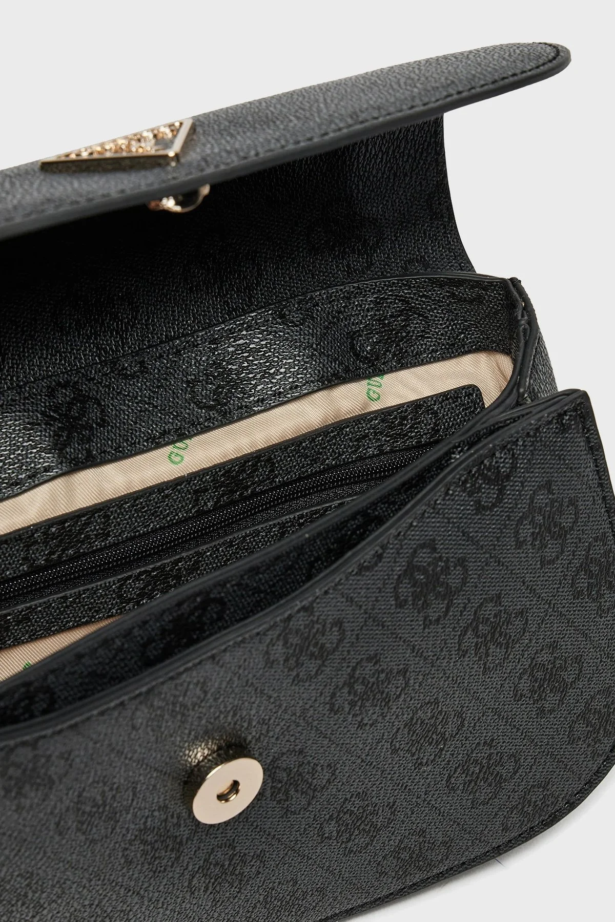 Guess Eco Erica Logolu Ayarlanabilir Zincir Askılı HWESG951021 Bayan Çanta HWESG9 51021 CLO ANTRASİT - 3