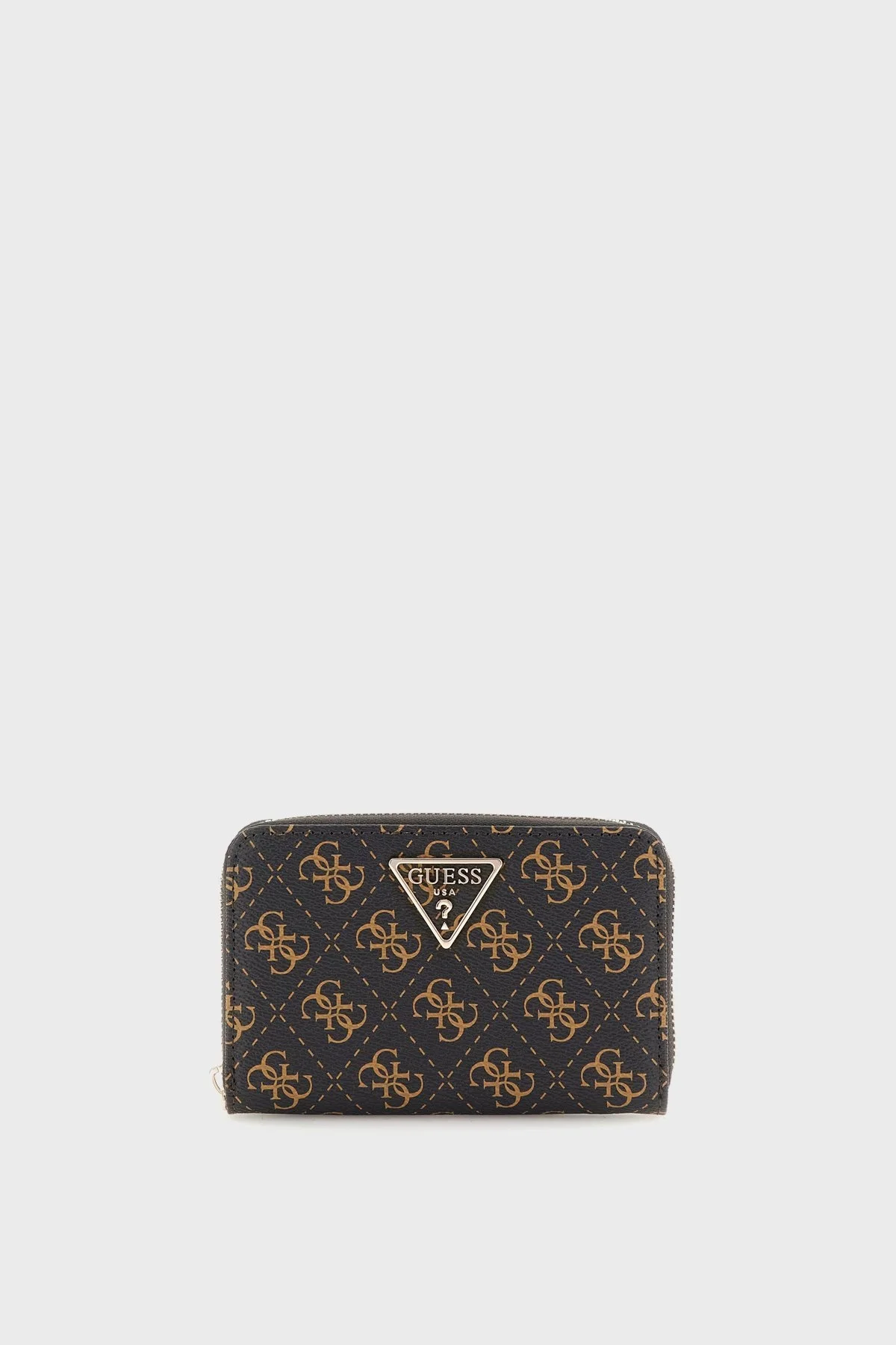 Guess Eco Erica Logolu Fermuarlı SWQG9510140 Bayan Cüzdan SWQG95 10140 BNL SİYAH - 5