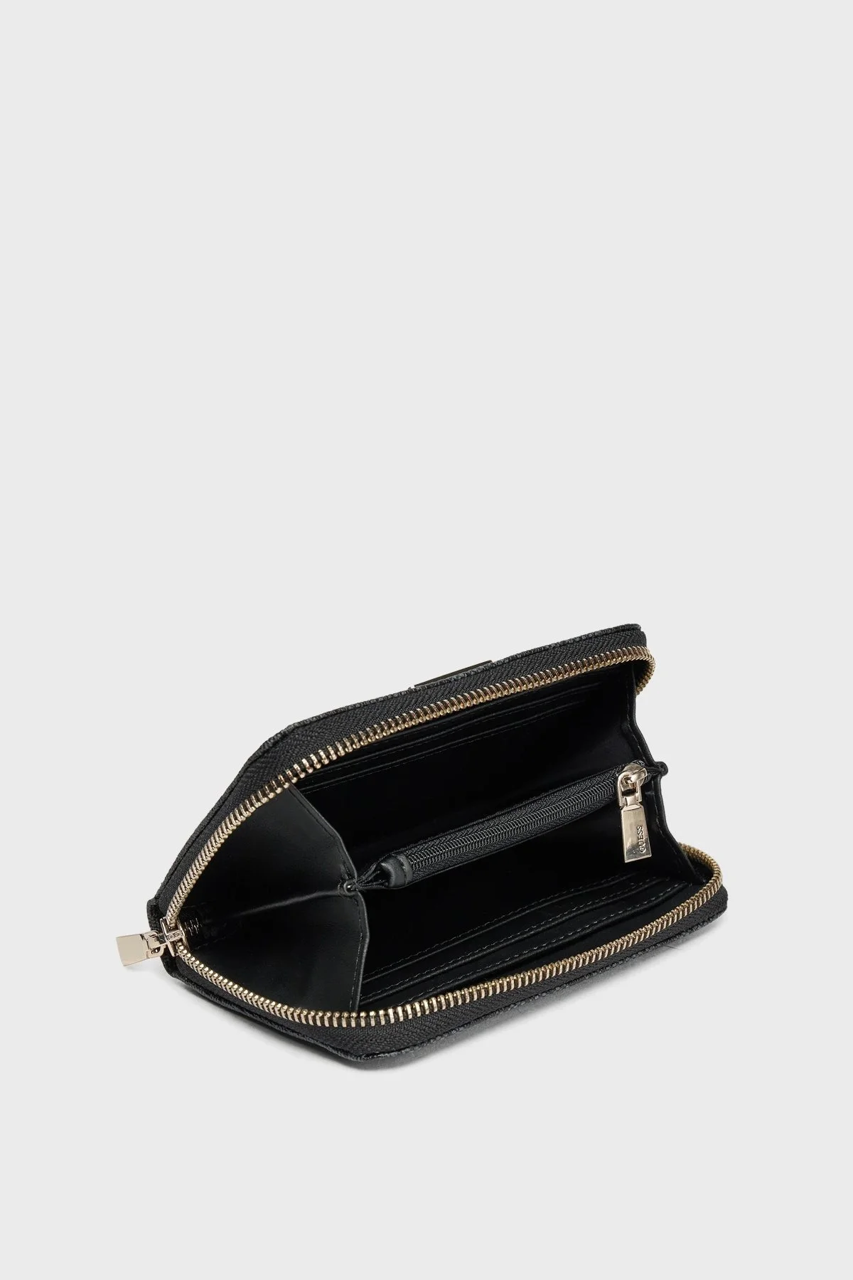 Guess Eco Erica Logolu Fermuarlı SWSG9510140 Bayan Cüzdan SWSG95 10140 CLO ANTRASİT - 6