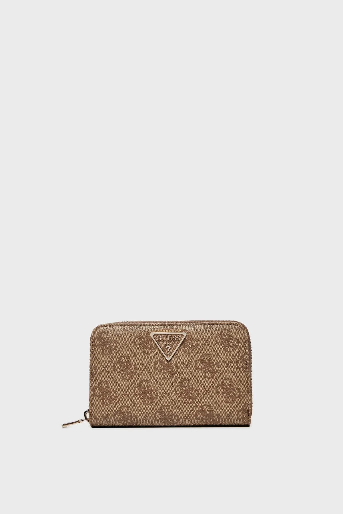 Guess Eco Erica Logolu Fermuarlı SWSG9510140 Bayan Cüzdan SWSG95 10140 LTL KAHVE - 1
