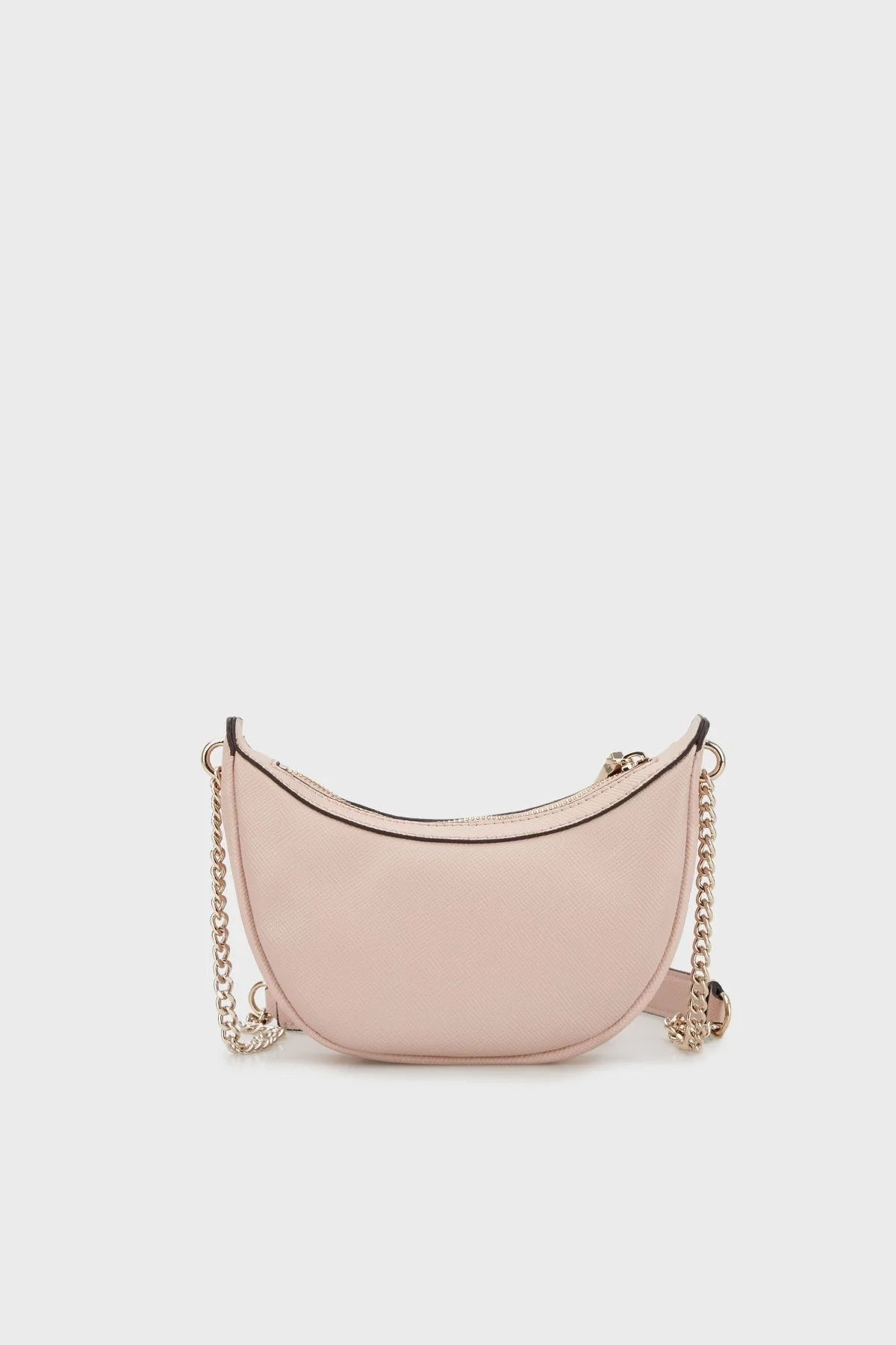 Guess Eco Fermuarlı Zincirli Omuz Askılı Bayan Çanta HWEVG896872 ASR PUDRA - 3