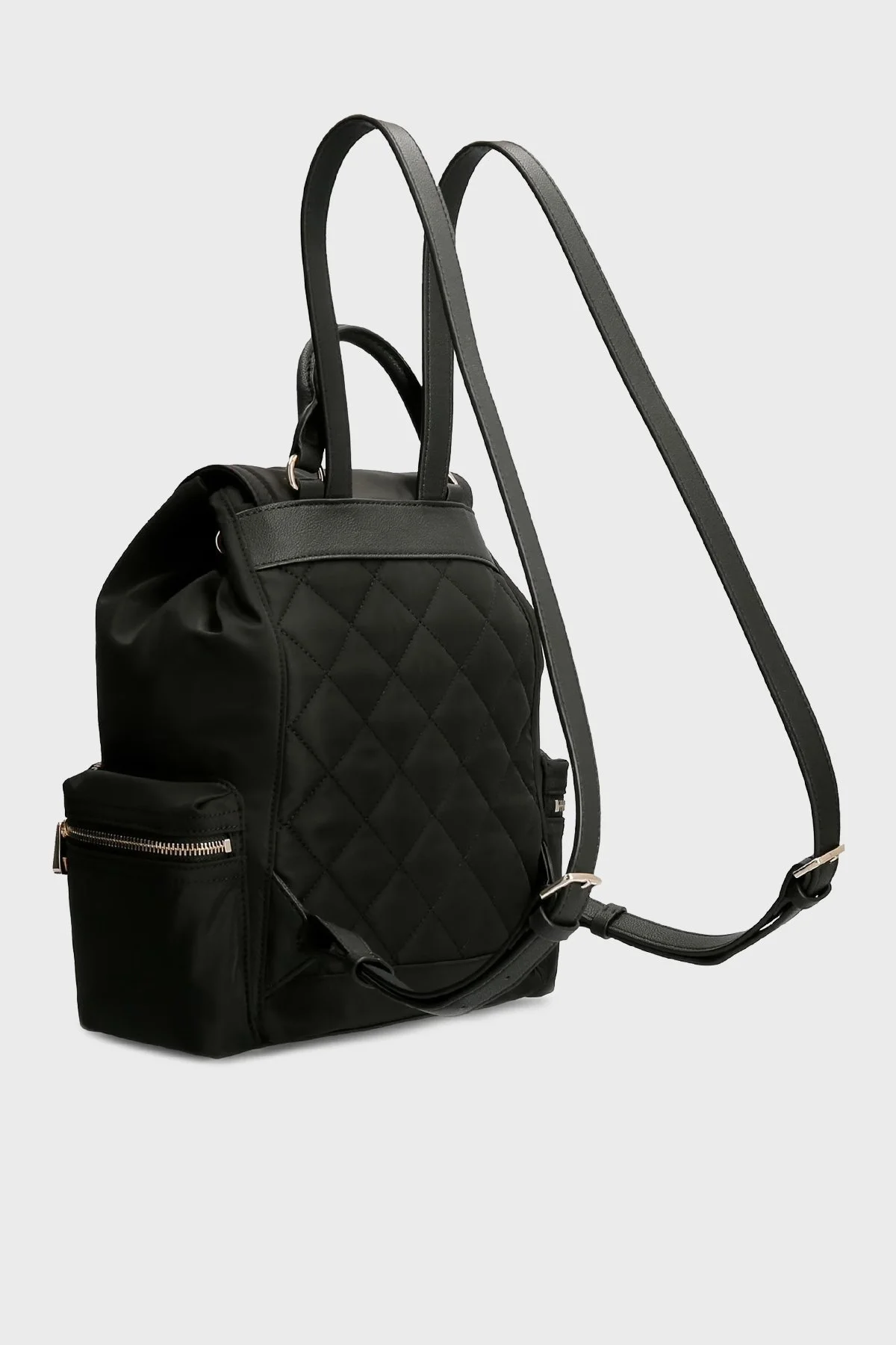 Guess Eco Gemma Logolu Ayarlanabilir Omuz Askılı HWEYG839532 Bayan Sırt Çantası HWEYG8 39532 BLA SİYAH - 3