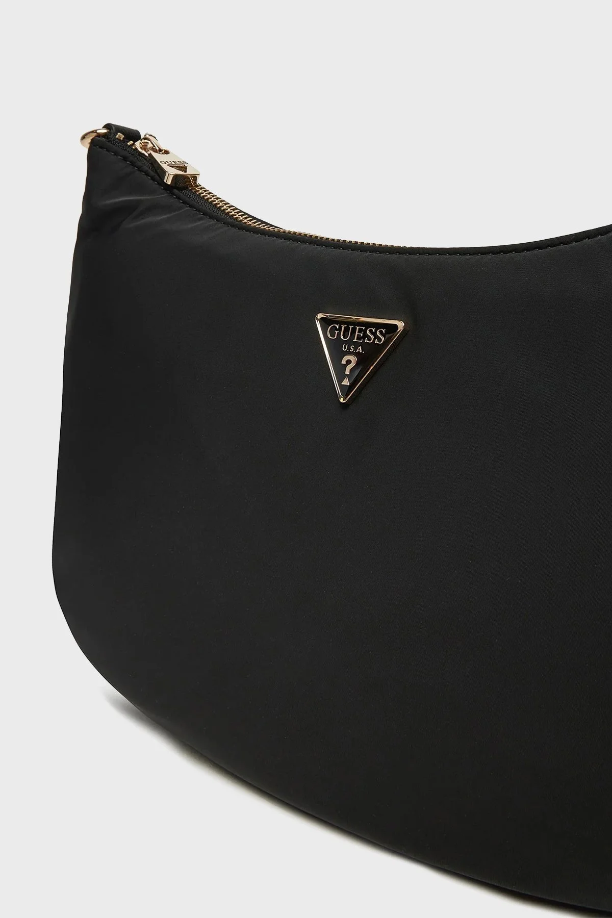 Guess Eco Gemma Logolu Çıkarılabilir Askılı HWEYG839501 Bayan Çanta HWEYG8 39501 BLA SİYAH - 10