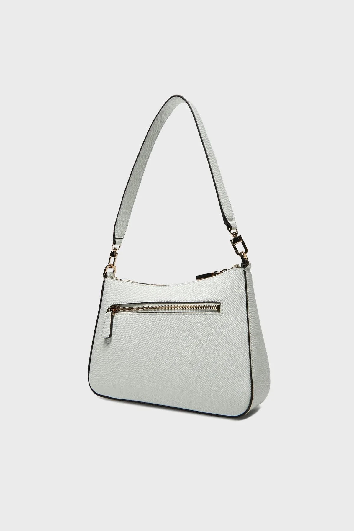 Guess Eco Jazlynn Logolu Çıkarılabilir Askılı HWEZG952317 Bayan Çanta HWEZG9 52317 WHI BEYAZ - 8