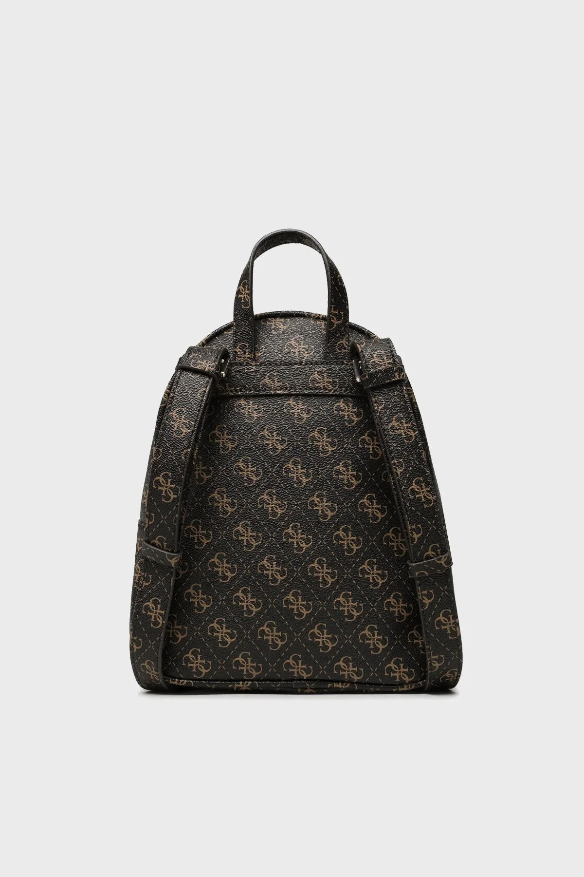 Guess Eco Logo Desenli Ayarlanabilir Askılı Bayan Sırt Çantası HWESG876732 BNL KAHVE - 3