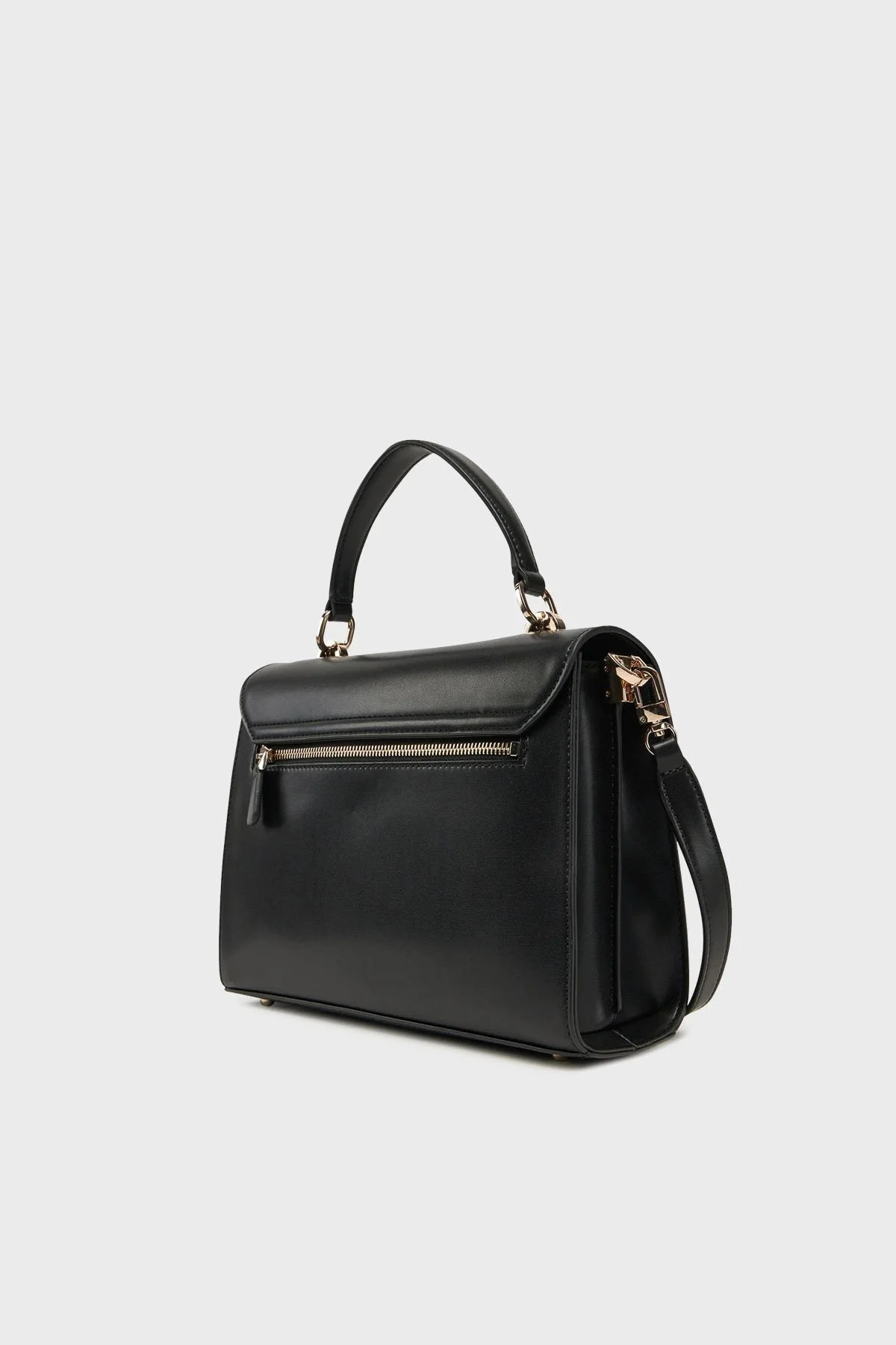 Guess Eco Logolu Çıkarılabilir Askılı HWEVG964120 Bayan Çanta HWEVG9 64120 BLA SİYAH - 6