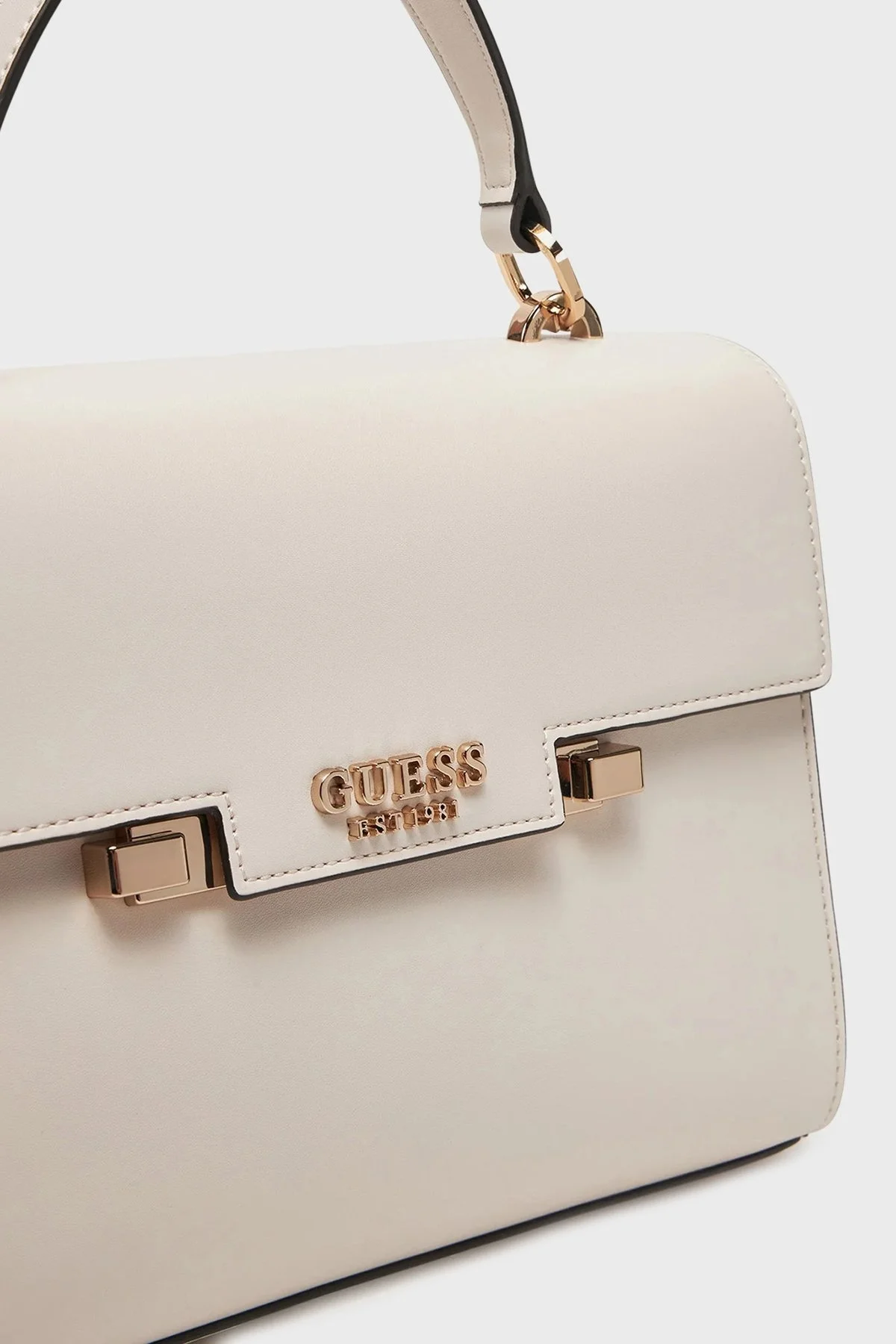 Guess Eco Logolu Çıkarılabilir Askılı HWEVG964120 Bayan Çanta HWEVG9 64120 BON TAŞ - 6