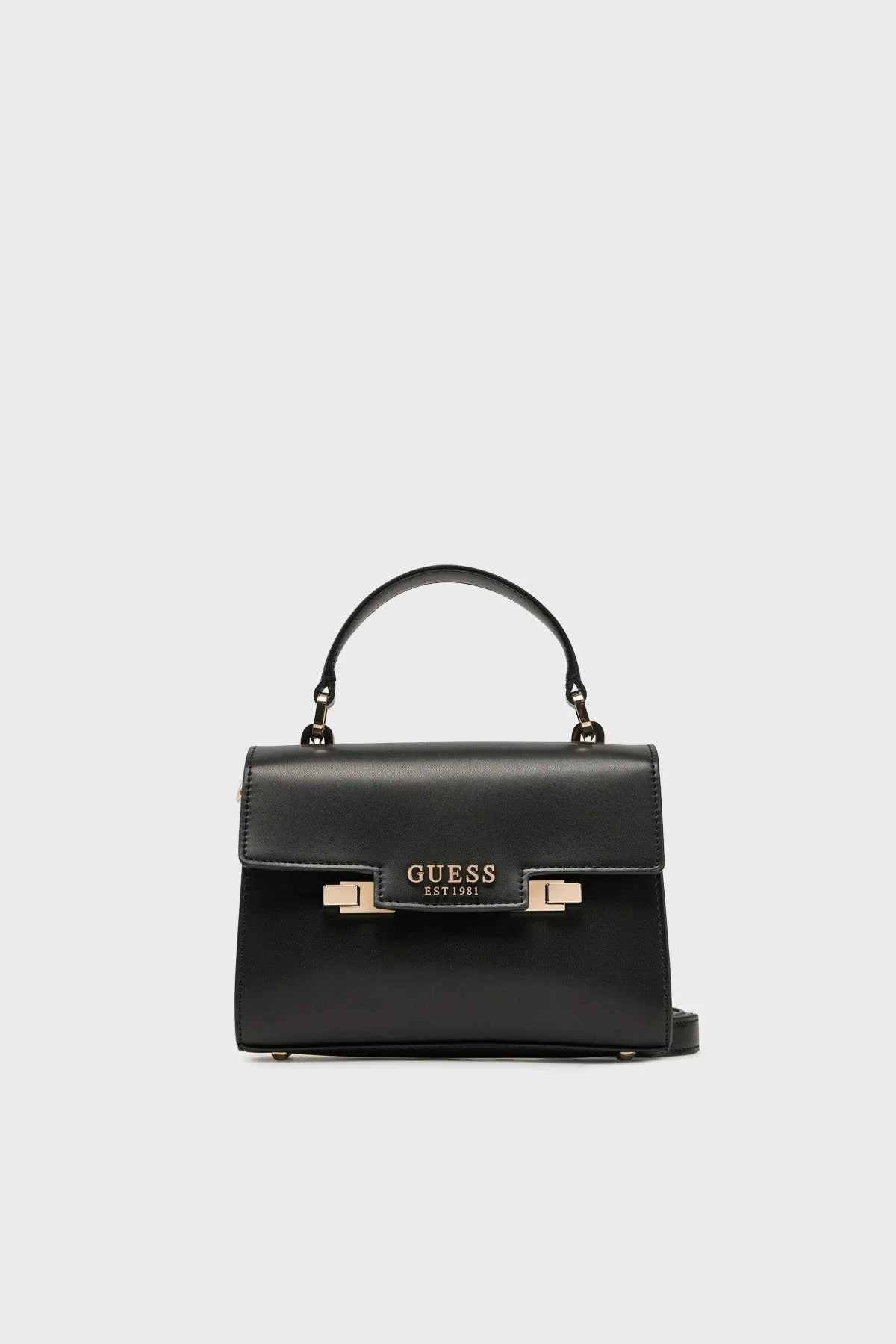 Guess Eco Logolu Çıkarılabilir Askılı HWEVG964178 Bayan Çanta HWEVG9 64178 BLA SİYAH - 6