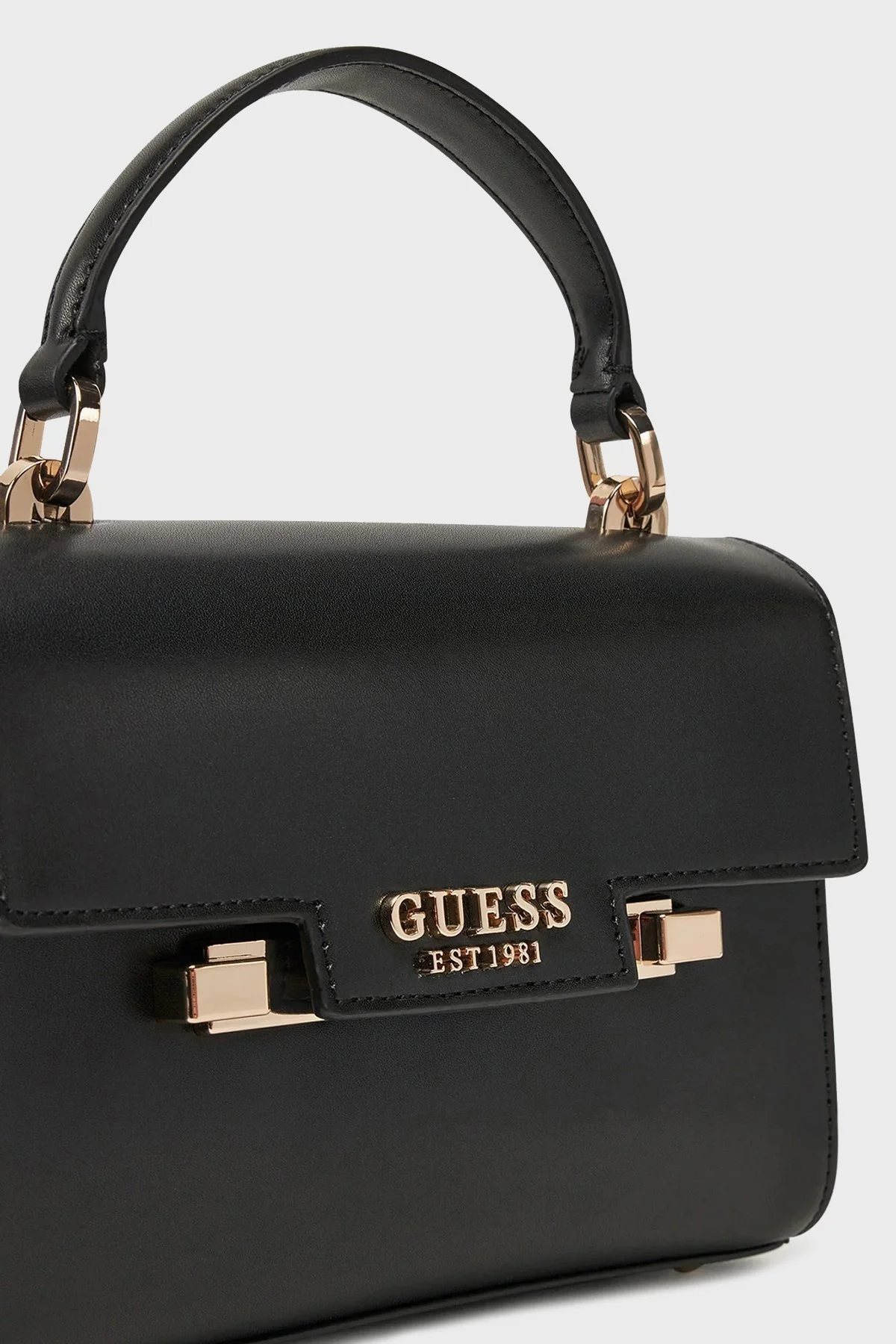 Guess Eco Logolu Çıkarılabilir Askılı HWEVG964178 Bayan Çanta HWEVG9 64178 BLA SİYAH - 9