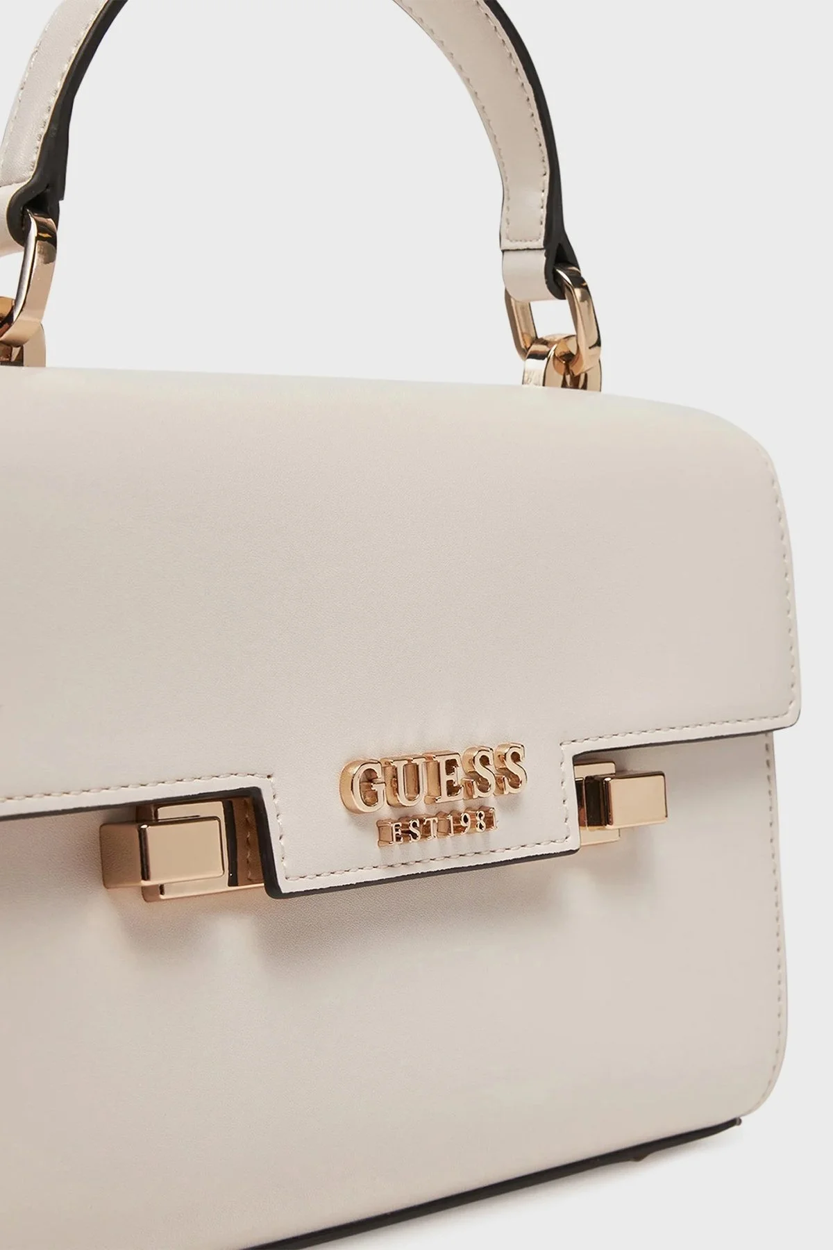 Guess Eco Logolu Çıkarılabilir Askılı HWEVG964178 Bayan Çanta HWEVG9 64178 BON TAŞ - 7