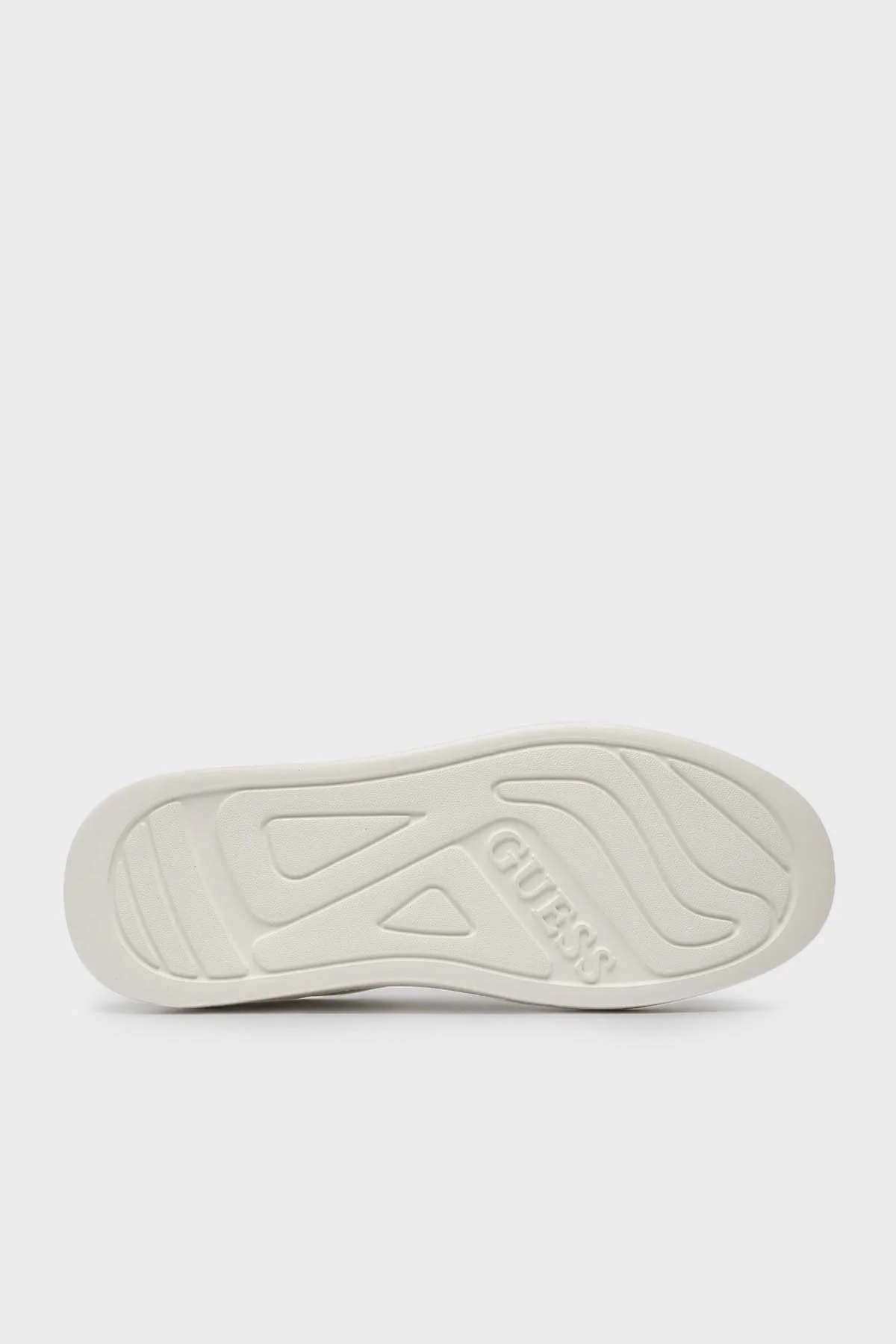 Guess Elbina Hakiki Deri Sneaker FLJELBFAL12 Kadın Ayakkabı FLJELB FAL12 WHBEI BEYAZ-BEJ - 4