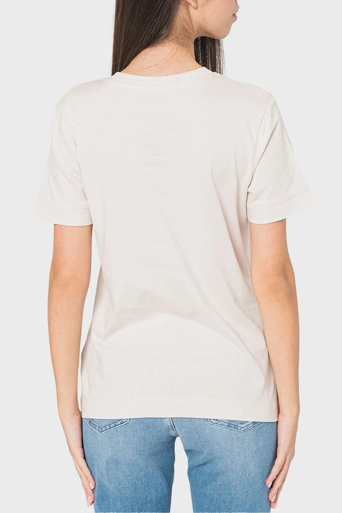 Guess Eleanora Pamuklu Regular Fit V4RI10K8HM4 Bayan T Shirt V4RI10 K8HM4 G9L9 TAŞ - 2