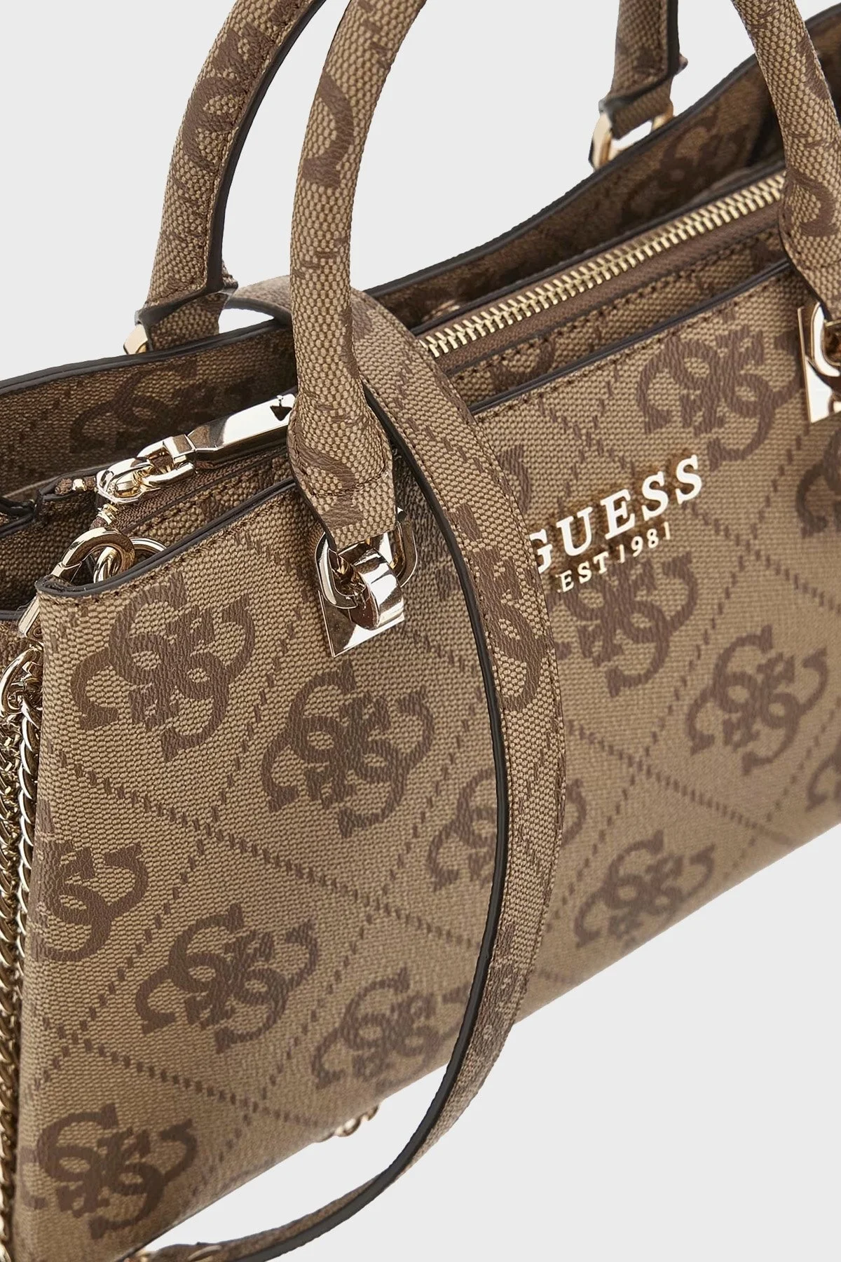 Guess Eliette Çıkarılabilir Omuz Askılı HWSO9315060 Bayan Çanta HWSO9315060 LTL KAHVE - 4