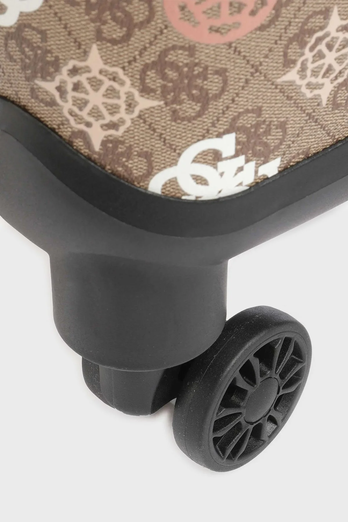 Guess Eliette Logolu Fermuarlı Şifre Kilitli Büyük Boy TWB93159880 Bayan Valiz TWB93159880 LOU KAHVE - 5