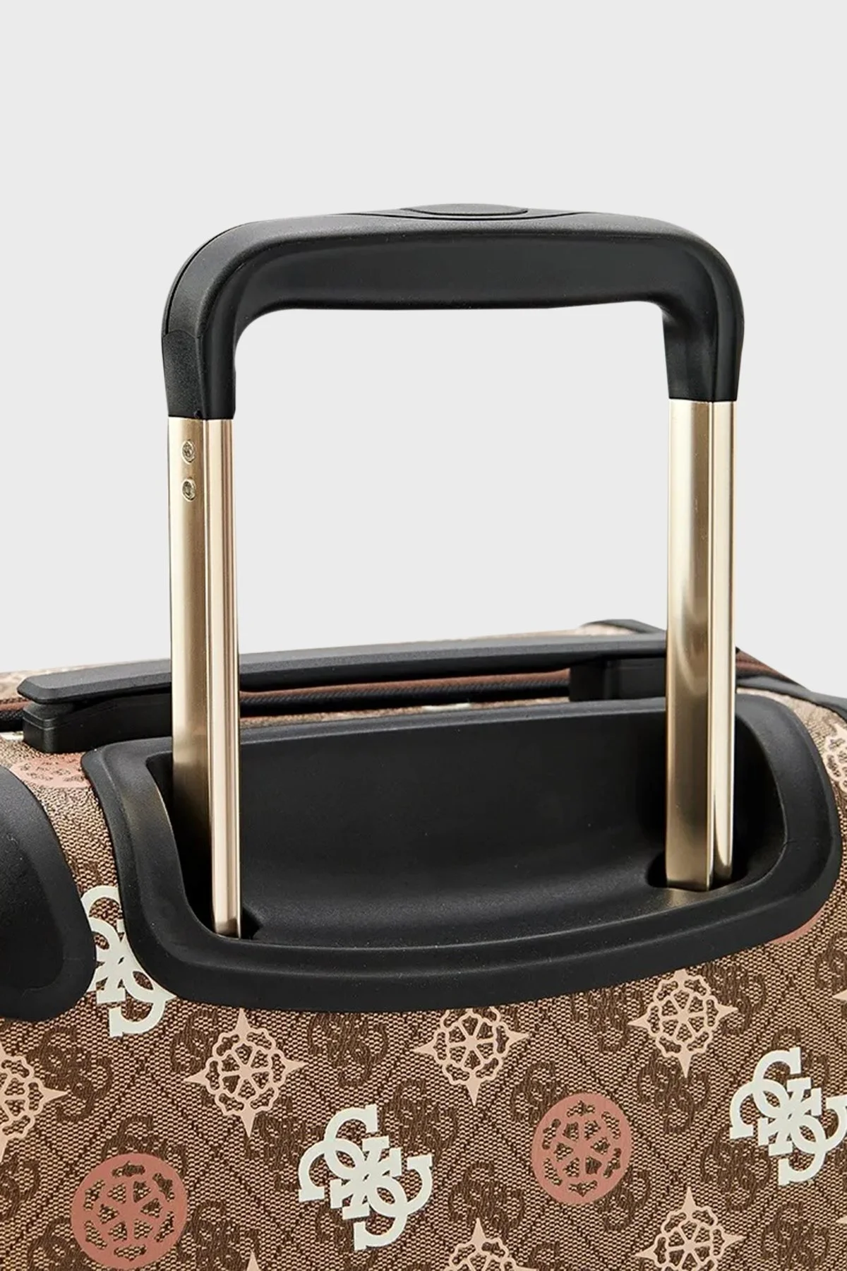 Guess Eliette Logolu Fermuarlı Şifre Kilitli Küçük Boy TWB93159830 Bayan Valiz TWB93159830 LOU KAHVE - 7