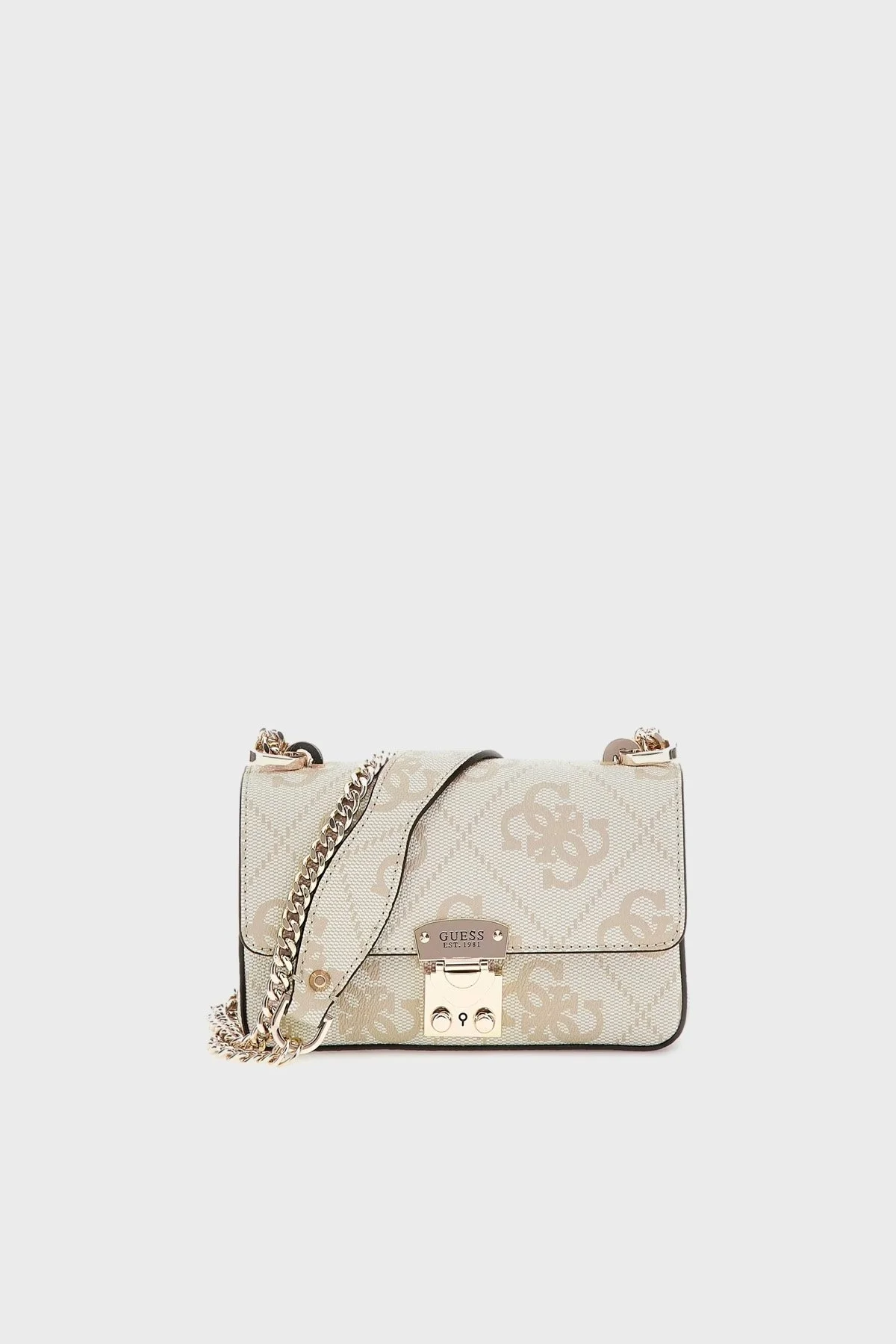 Guess Eliette Zincir Askılı Mini HWSO9315780 Bayan Çanta HWSO9315780 DVL KAHVE - 1