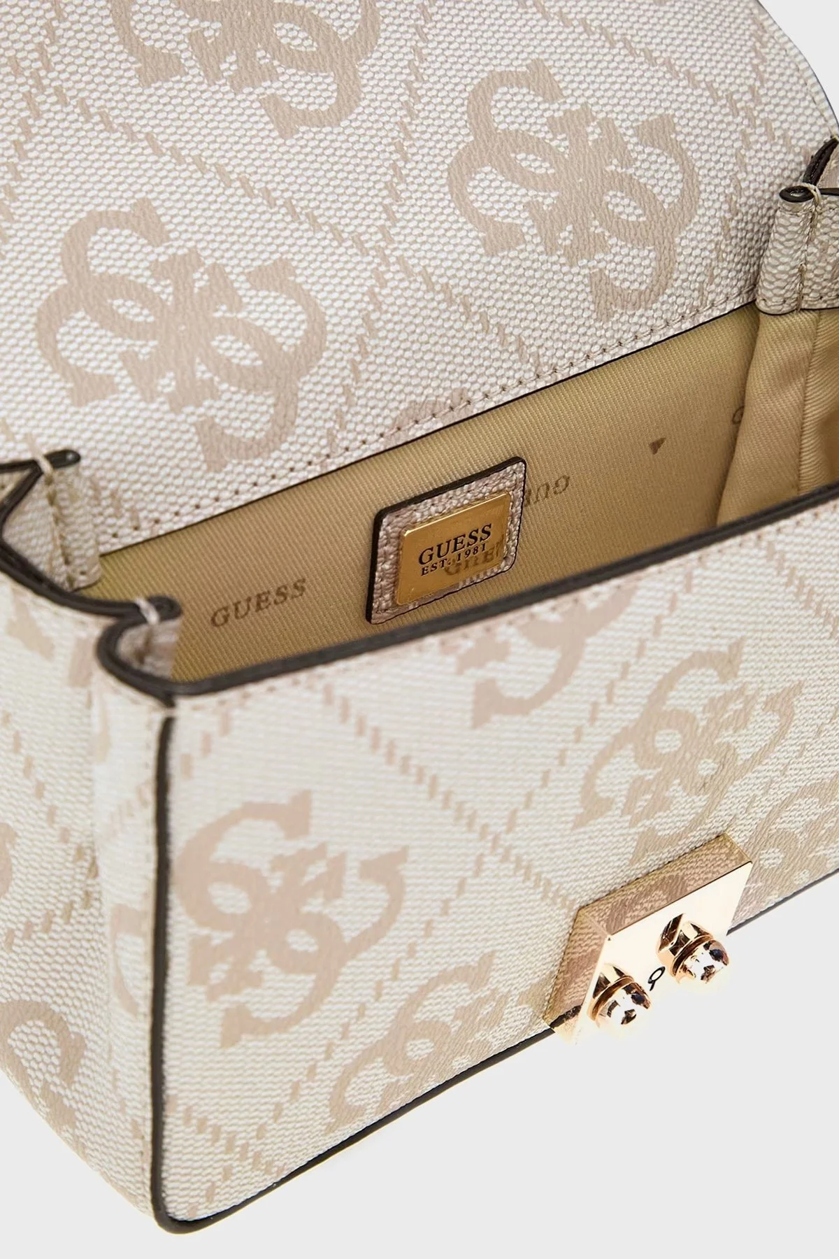 Guess Eliette Zincir Askılı Mini HWSO9315780 Bayan Çanta HWSO9315780 DVL KAHVE - 5
