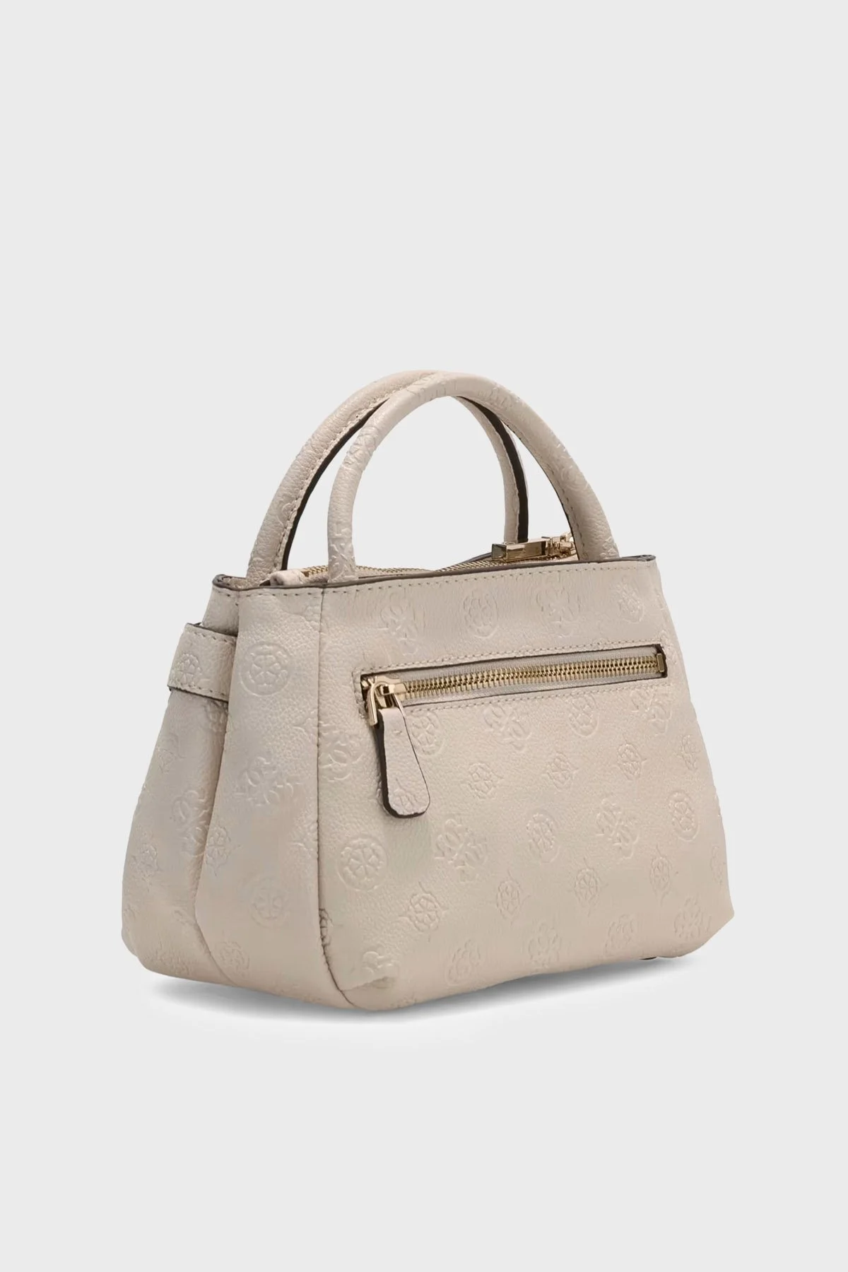 Guess Ella Logolu Çıkarılabilir Askılı HWPD9746760 Kadın Çanta HWPD97 46760 STL Ekru - 2