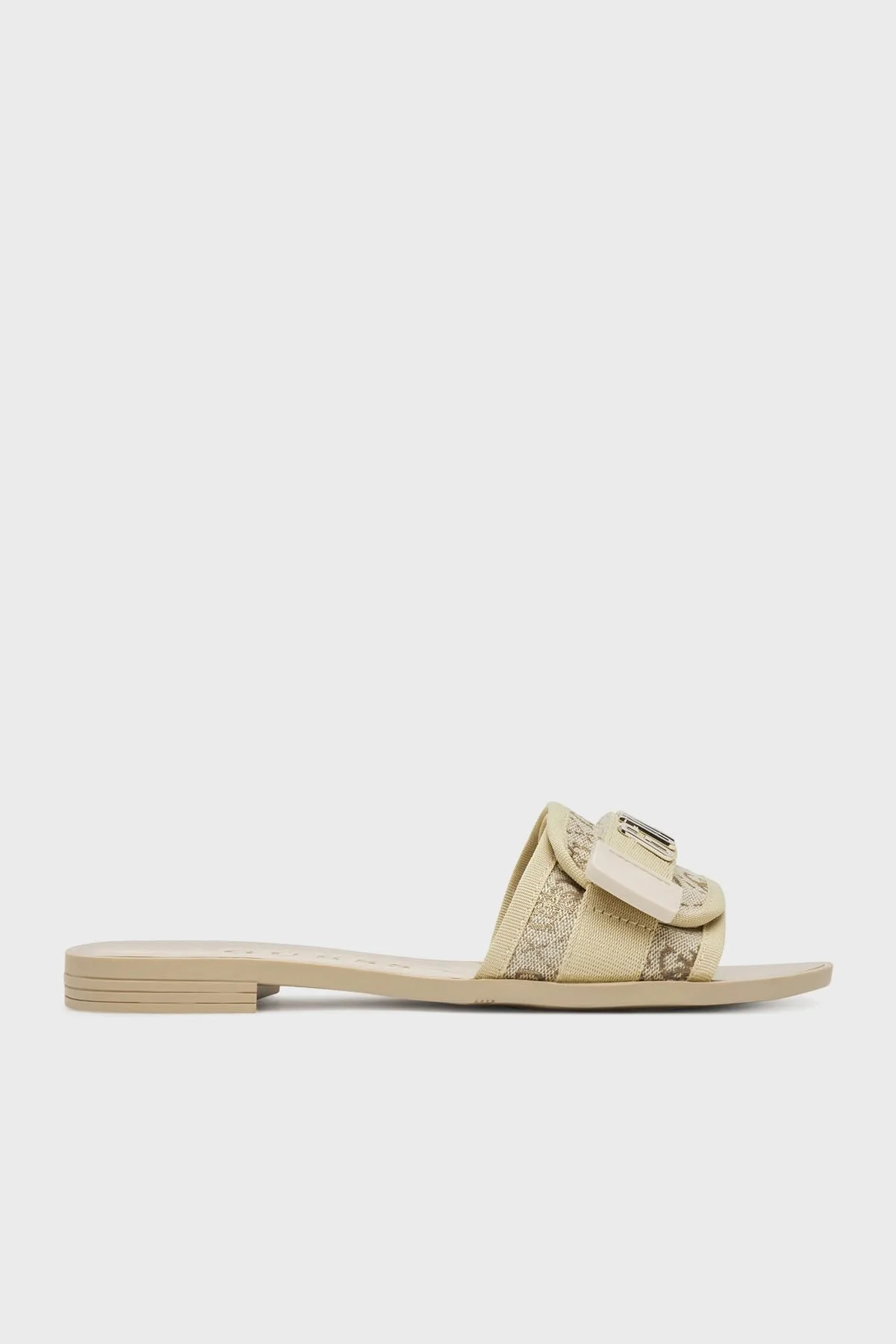 Guess Elyze 4G Logolu FLJELYLEL19 Kadın Terlik FLJELY LEL19 GOLD GOLD - 1