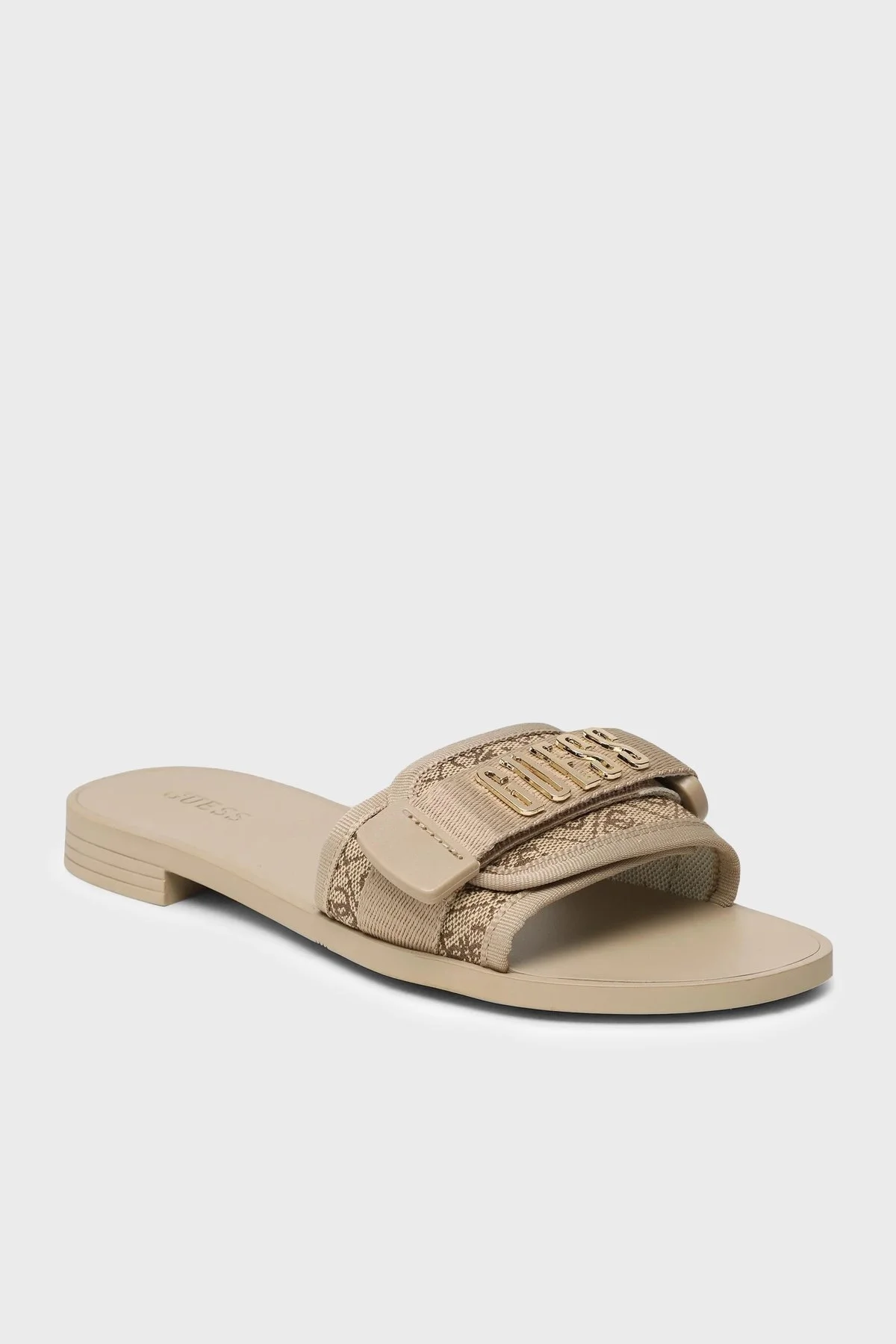 Guess Elyze Logolu FL6ELYFAL19 Bayan Terlik FL6ELY FAL19 BEIBR KAHVE-BEJ - 6