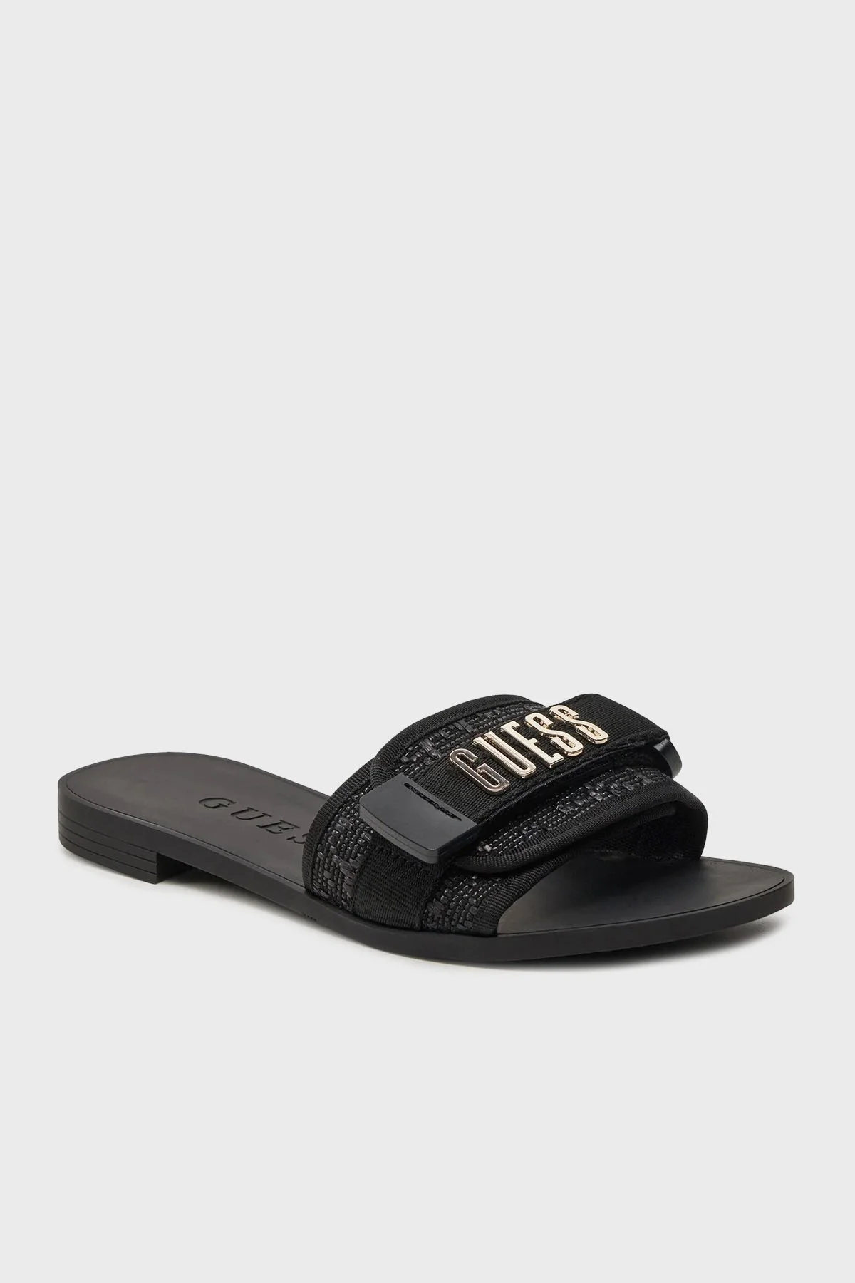 Guess Elyze Logolu FLGEL3ELE19 Kadın Terlik FLGEL3 ELE19 BLACK SİYAH - 2