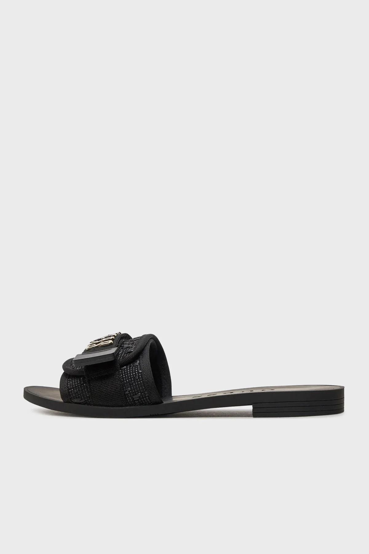 Guess Elyze Logolu FLGEL3ELE19 Kadın Terlik FLGEL3 ELE19 BLACK SİYAH - 4